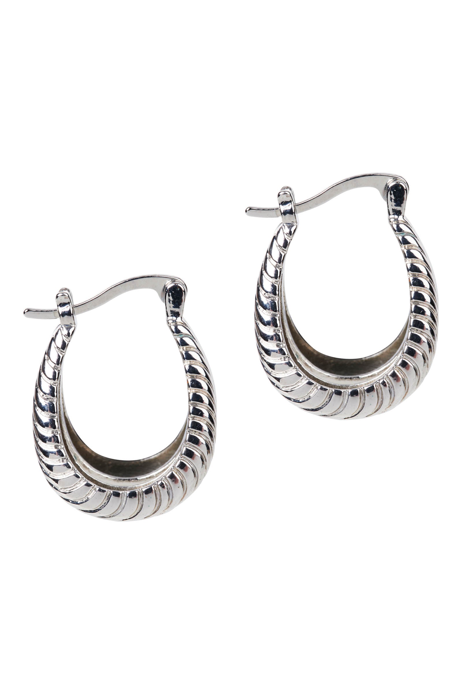 Eden Silver Hoop Earring - Multi