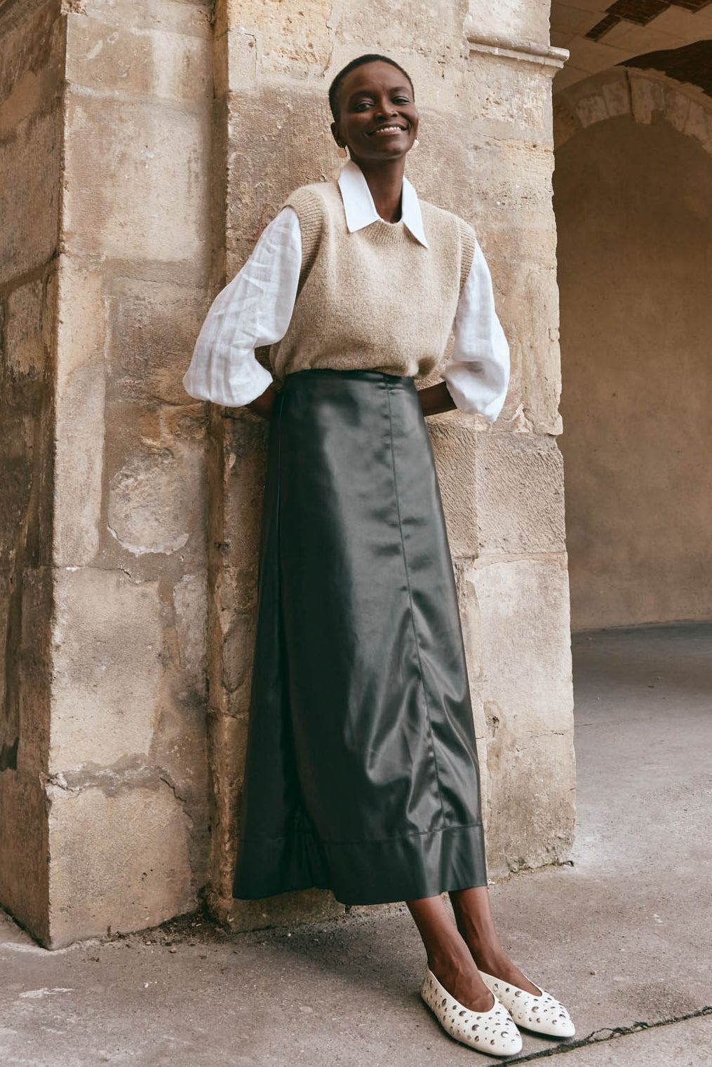 Allegro Maxi Skirt - Black