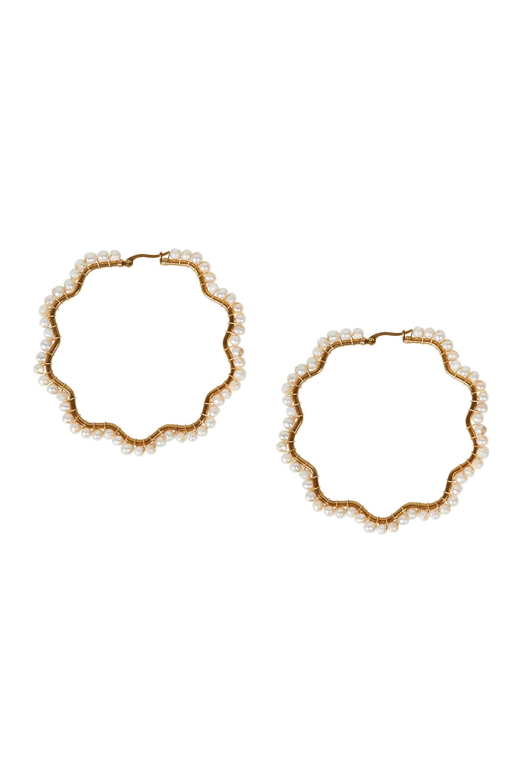 Klein Luxe Earring - Pearl Flower