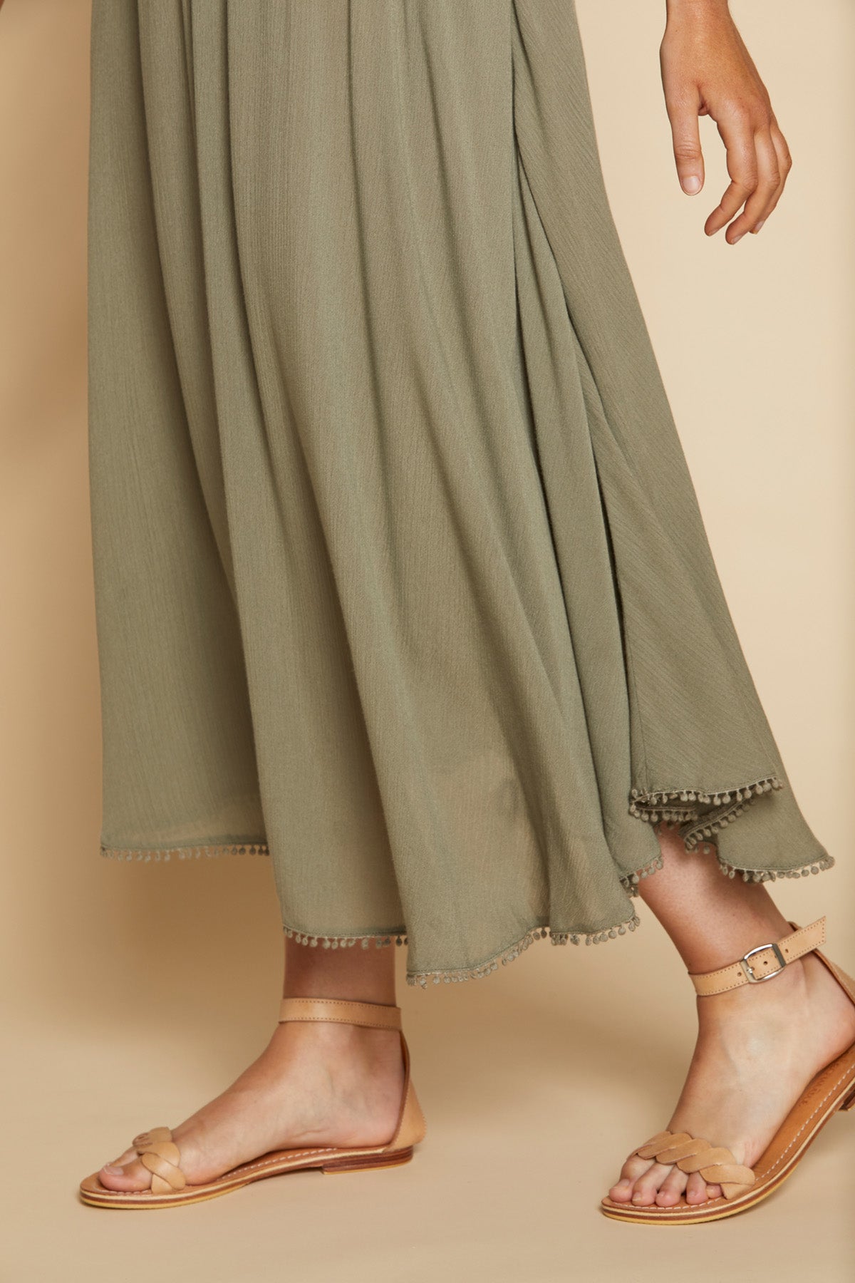 La Luna Maxi Skirt - Aloe - Isle of Mine Clothing - Skirt Maxi