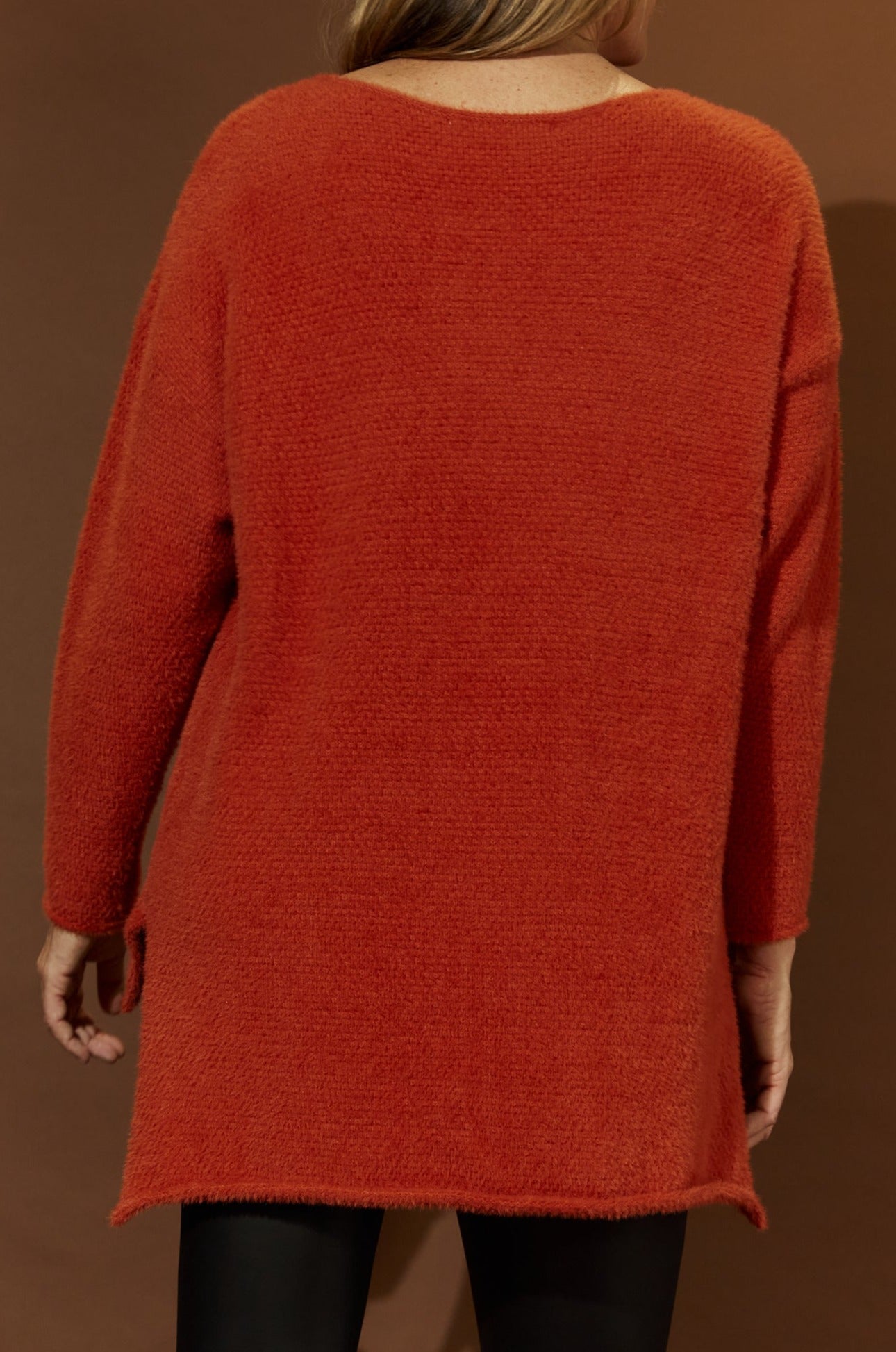 Immerse Knit - Rust - Isle of Mine Clothing - Knit Jumper One Size