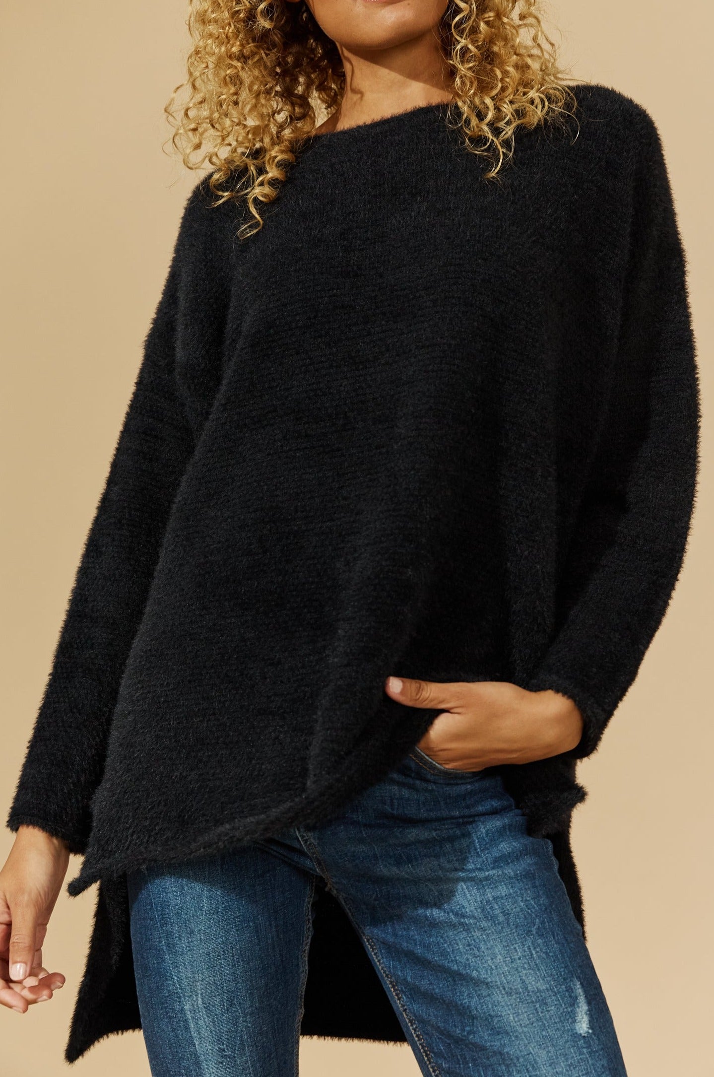 Immerse Knit - Black - Isle of Mine Clothing - Knit Jumper One Size