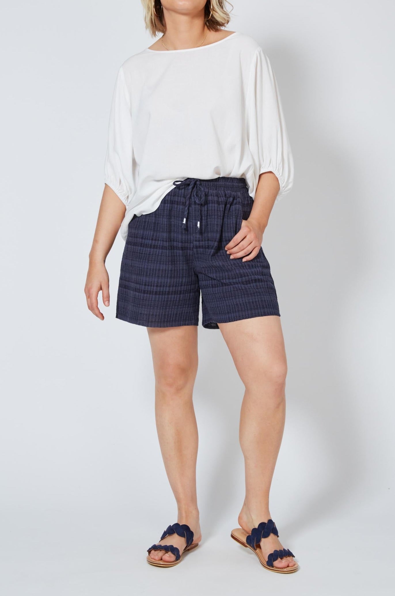 Sanur Short - Indigo - Isle of Mine Clothing - Short Casual