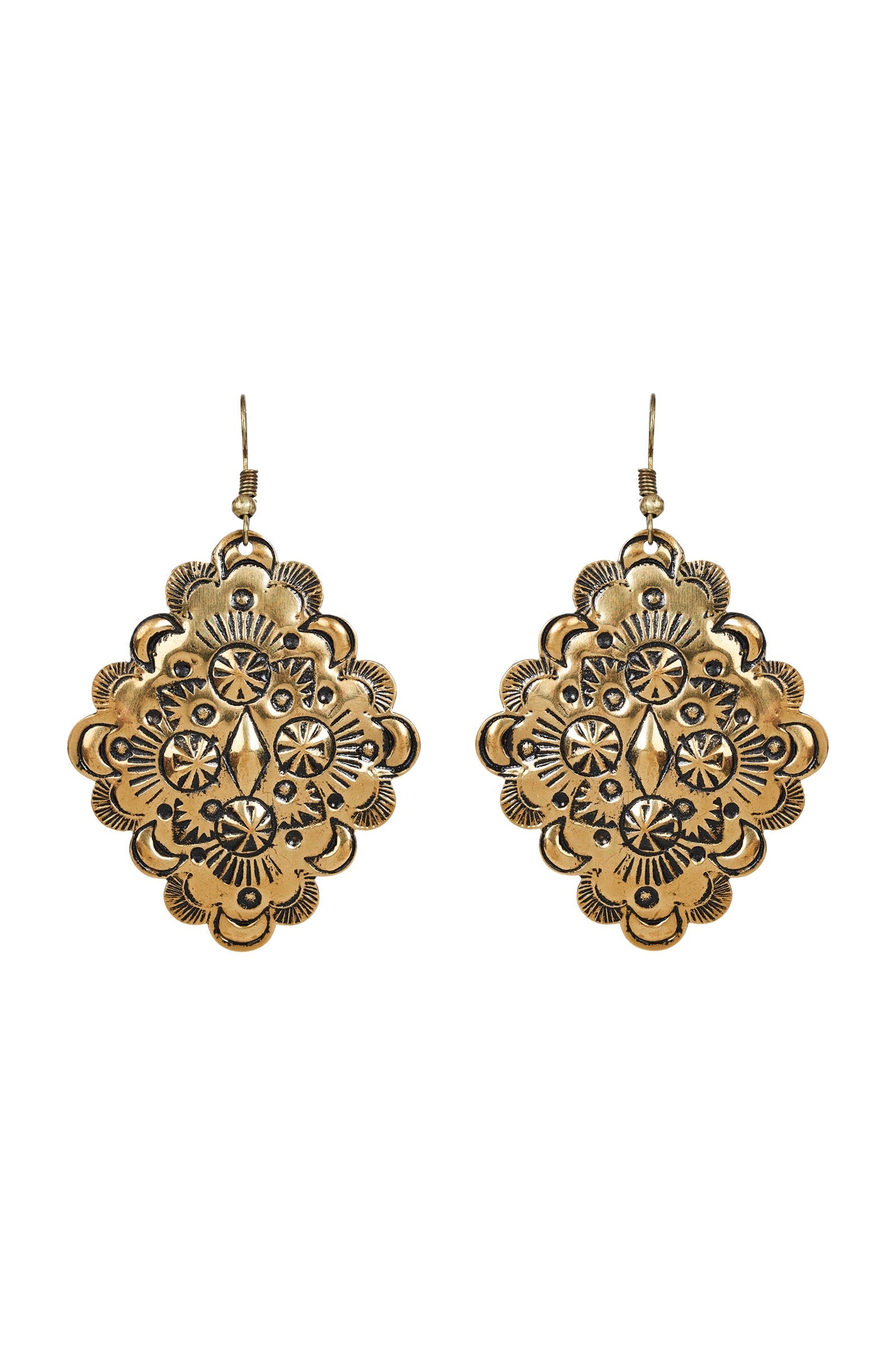 Sanur Earring - Gold Diamond - Isle of Mine Earring