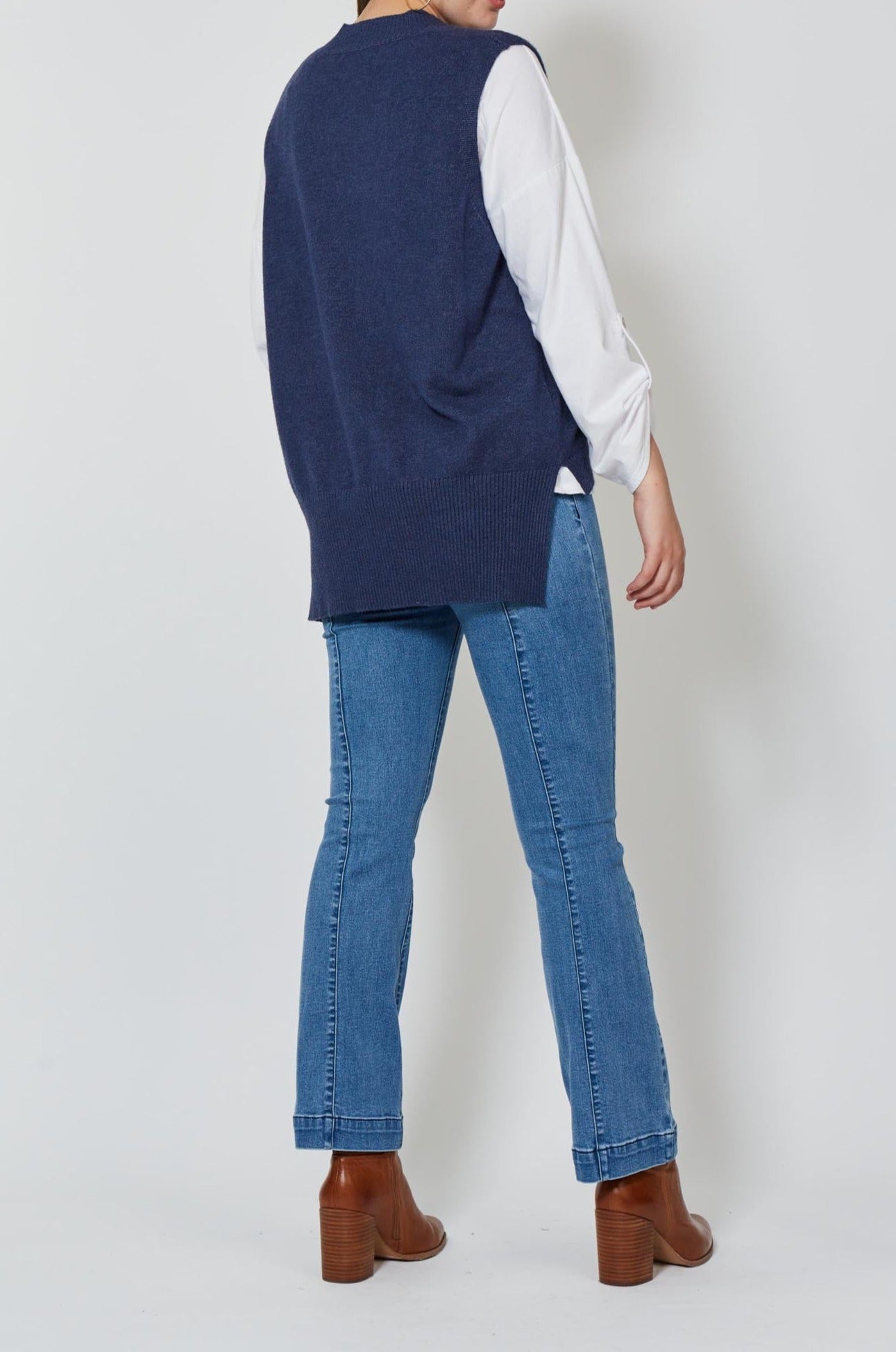 Ines Vest - Yale - Isle of Mine Clothing - Knit Vest