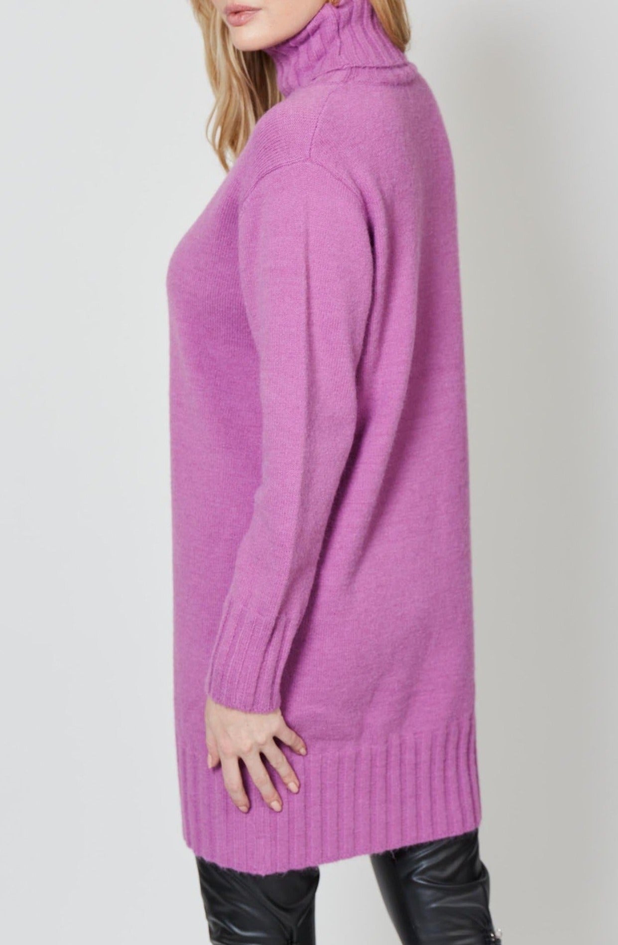 Garland Oversized Jumper - Lilac - Isle of Mine Clothing - Knit Jumper One Size