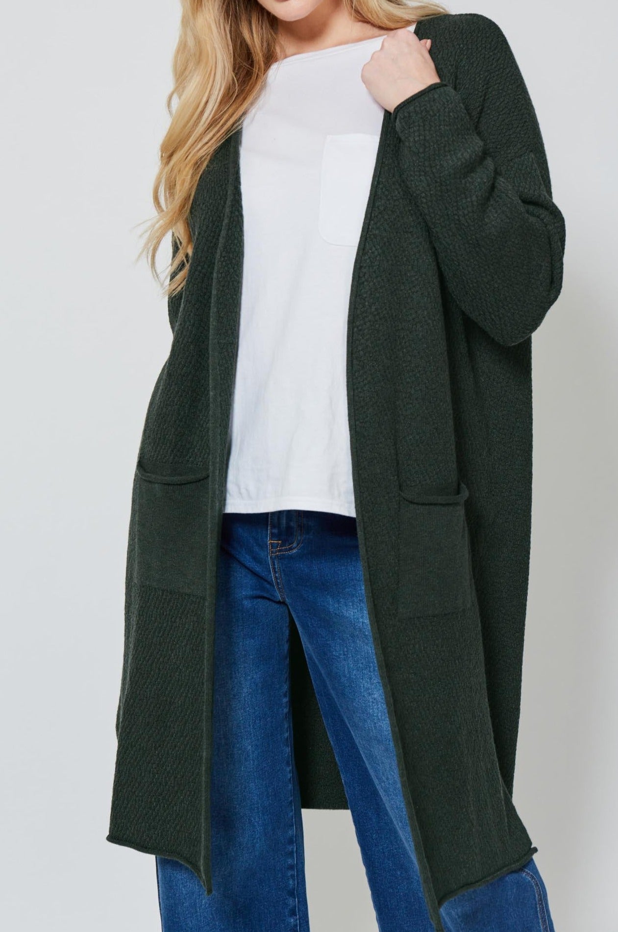 Carson Cardigan - Gable - Isle of Mine Clothing - Knit Cardigan Long