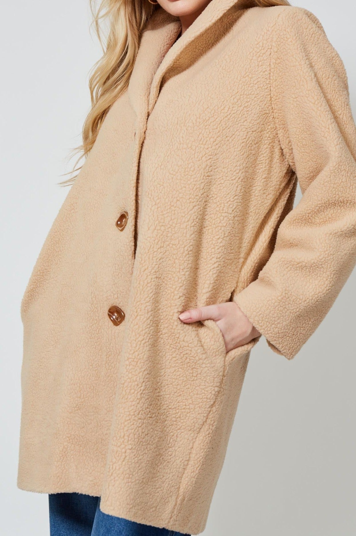 Sarli Winter Coat - Vanilla - Isle of Mine Clothing - Jacket