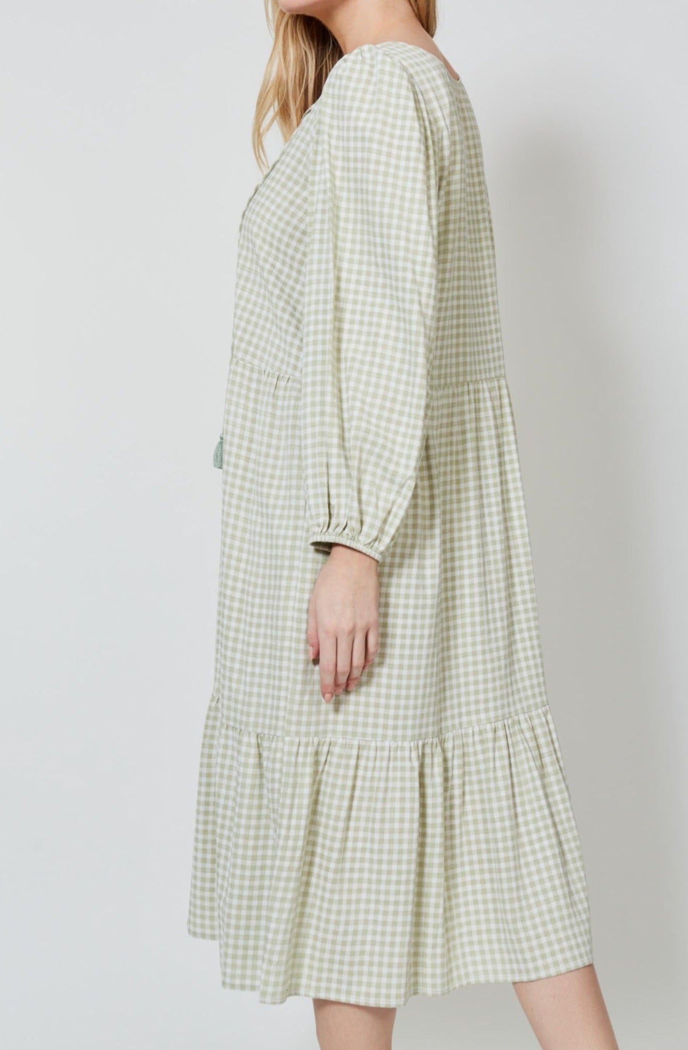 Joni Tiered Dress - Meadow - Isle of Mine Clothing - Dress Maxi