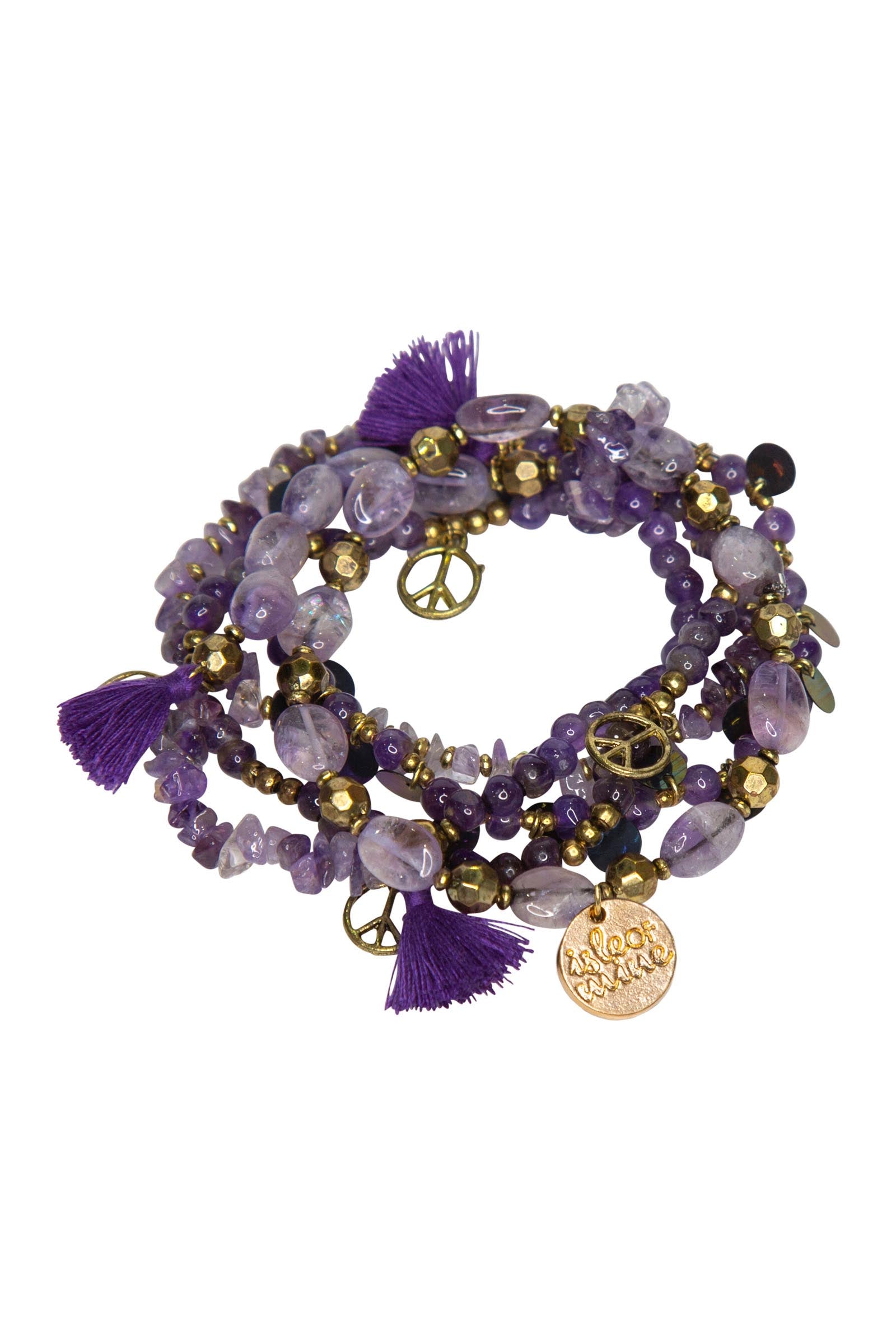 Carson Bracelet - Violet - Isle of Mine Bracelet