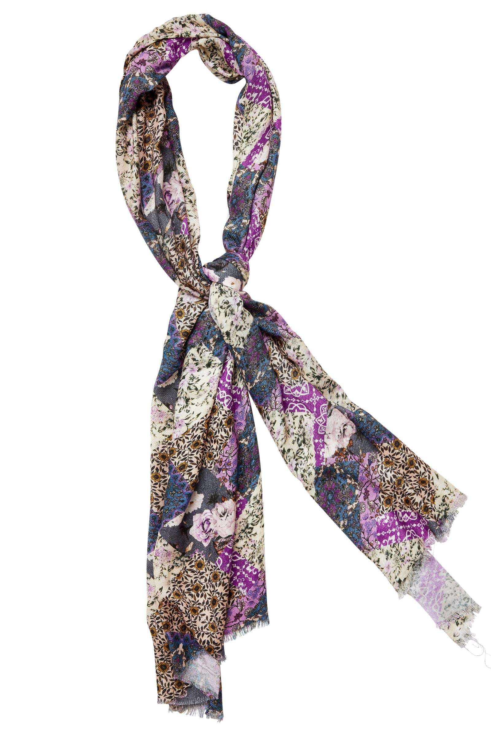 Coppola Scarf - Violet Muse - Isle of Mine Scarves