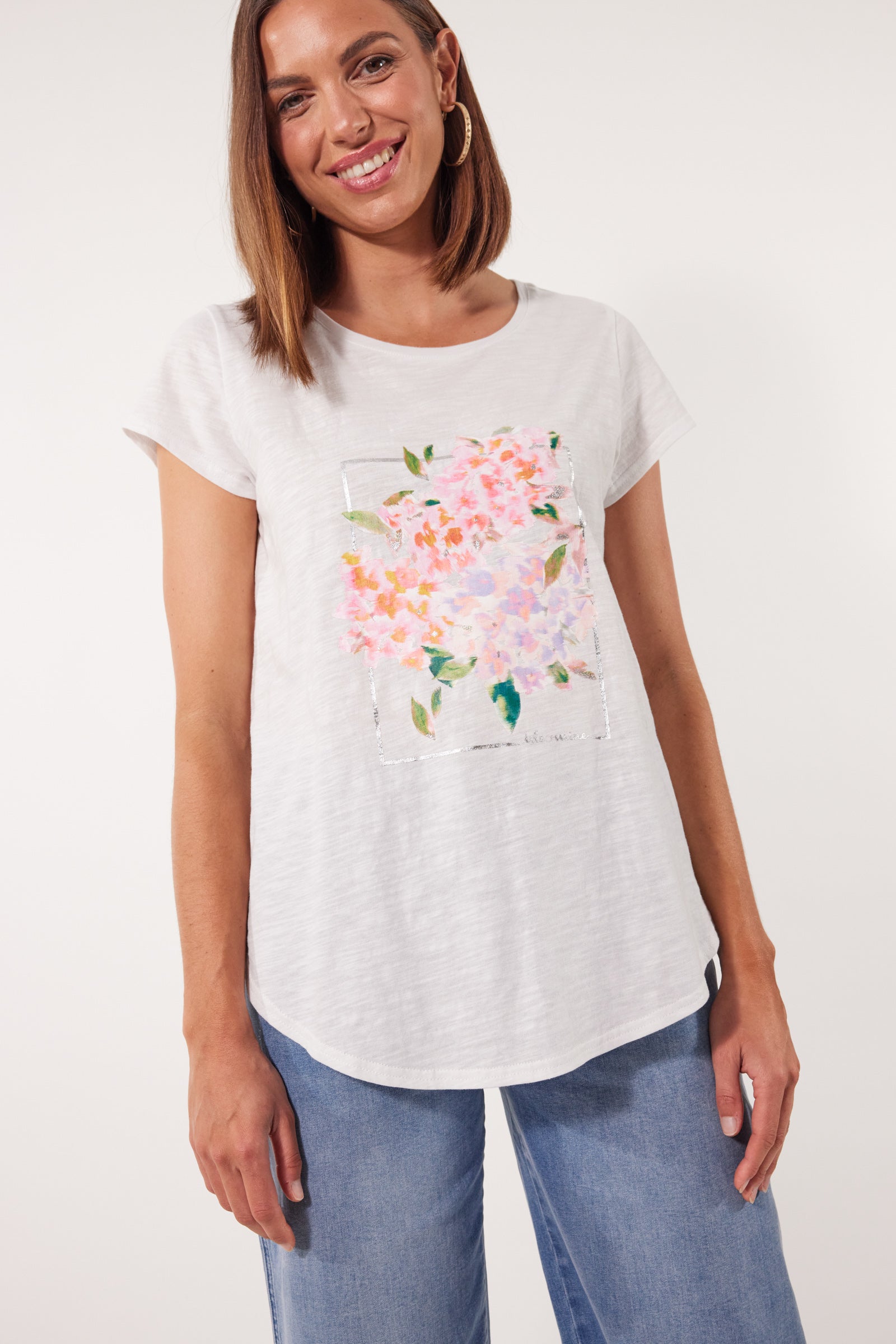 Arbour Tshirt - Lotus - Isle of Mine Clothing - Top Tshirt S/S