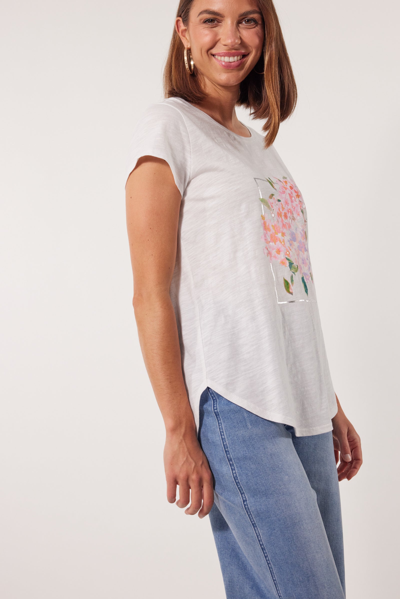 Arbour Tshirt - Lotus - Isle of Mine Clothing - Top Tshirt S/S