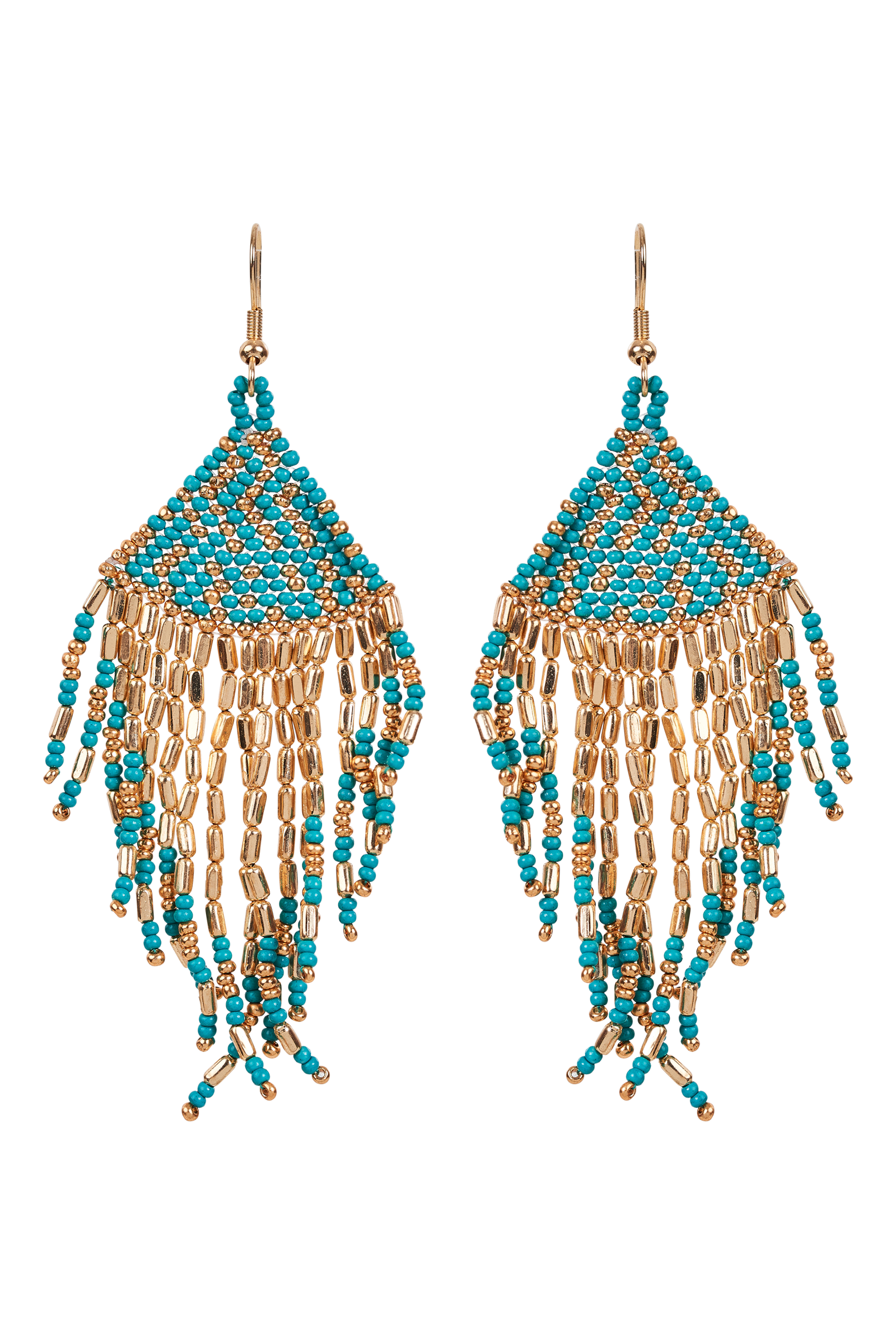 Soiree Tassel Earring - Teal - Isle of Mine Earring