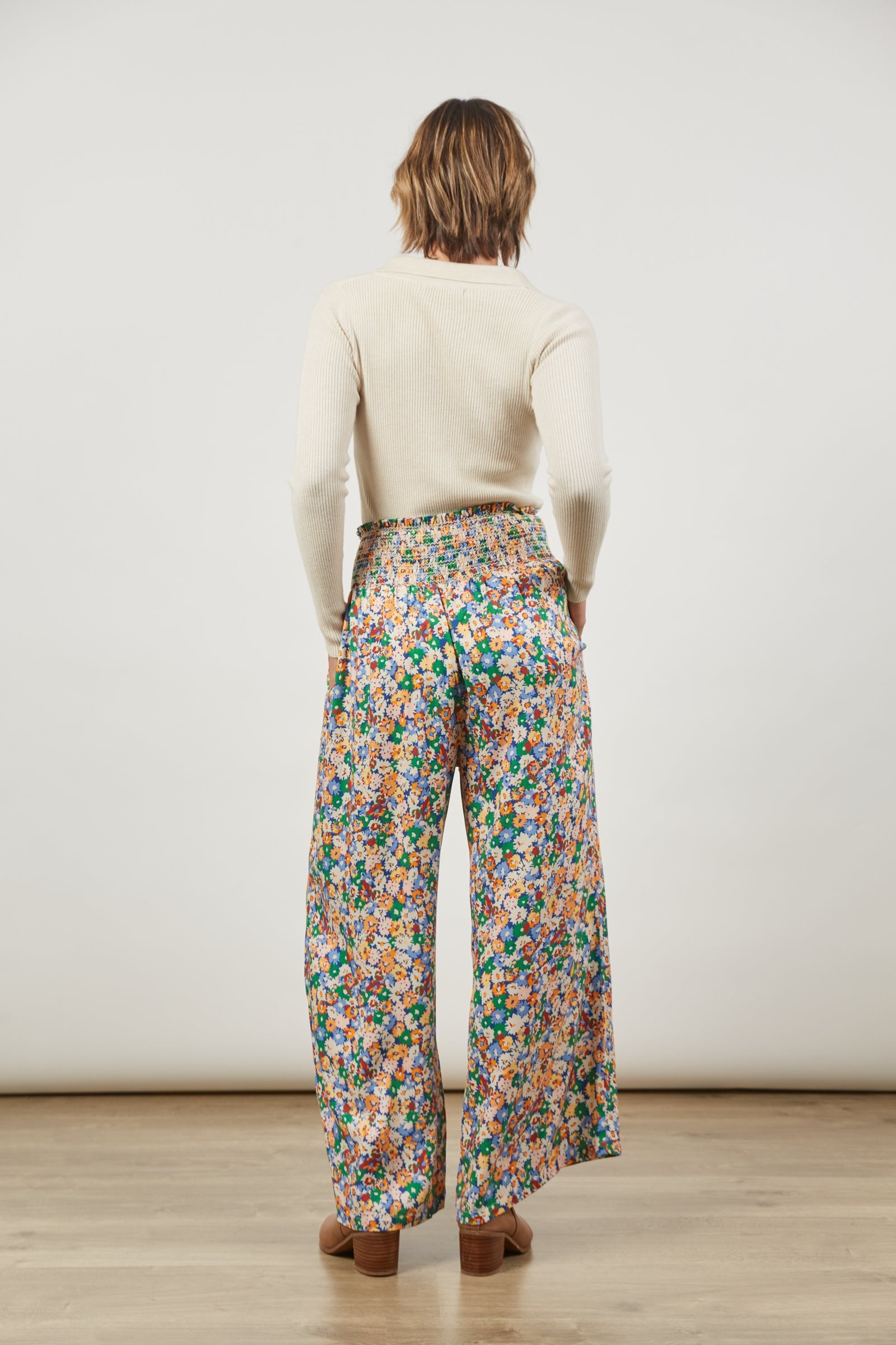 Euphoria Pant - Meadow Bloom - Isle of Mine Clothing - Pant Wide