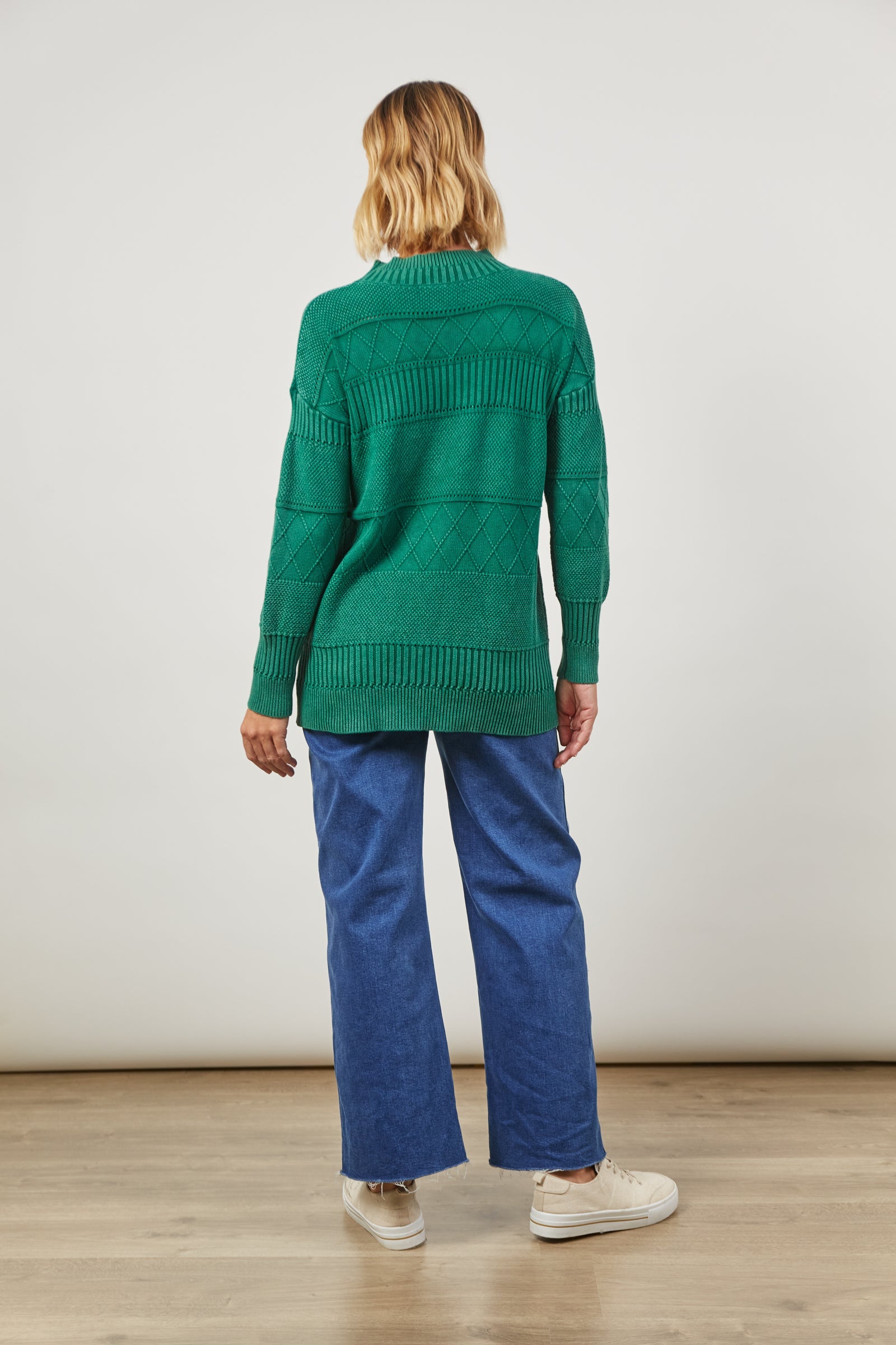 Metro Jumper - Hunter - Isle of Mine Clothing - Knit Jumper