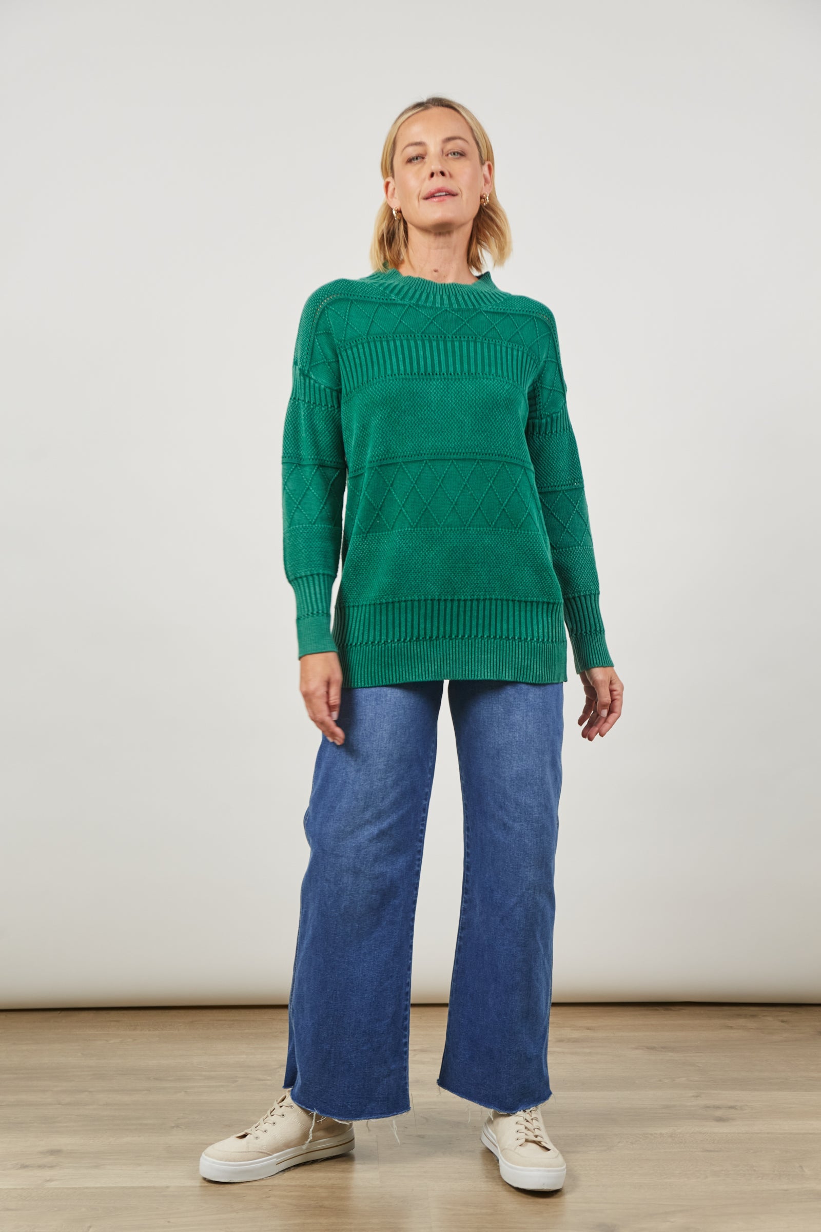 Metro Jumper - Hunter - Isle of Mine Clothing - Knit Jumper