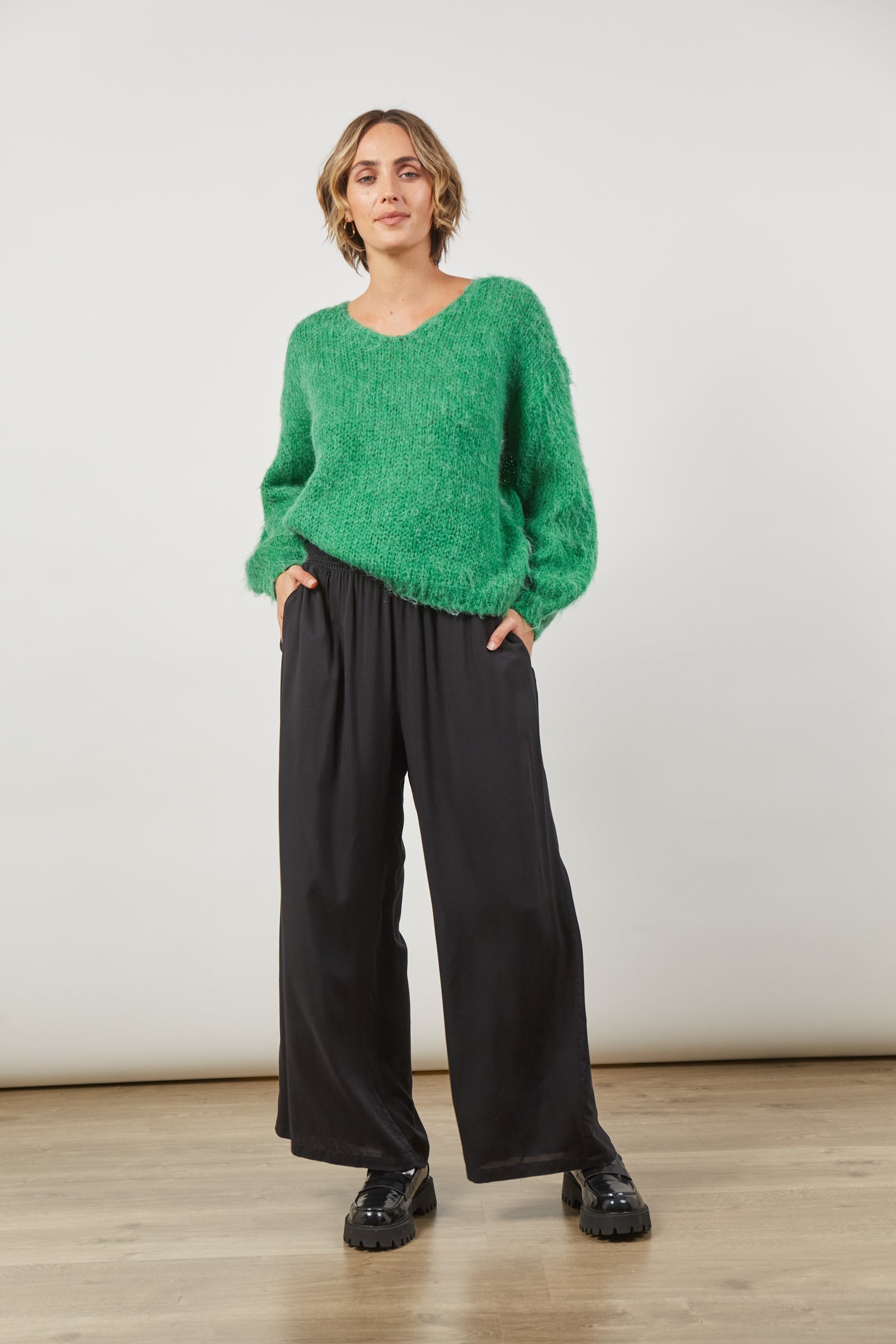 Serene Jumper - Meadow - Isle of Mine Clothing - Knit Jumper