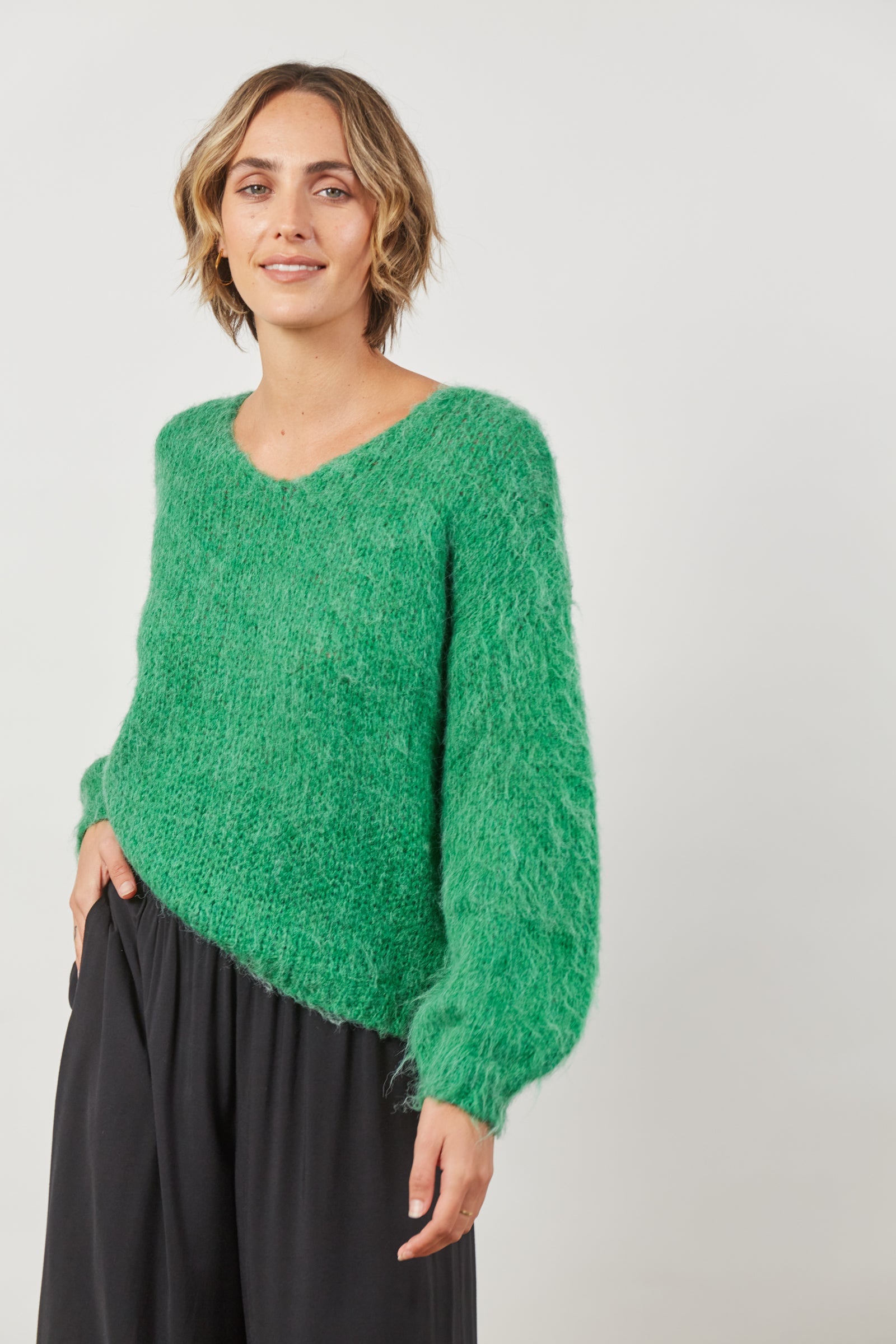 Serene Jumper - Meadow - Isle of Mine Clothing - Knit Jumper