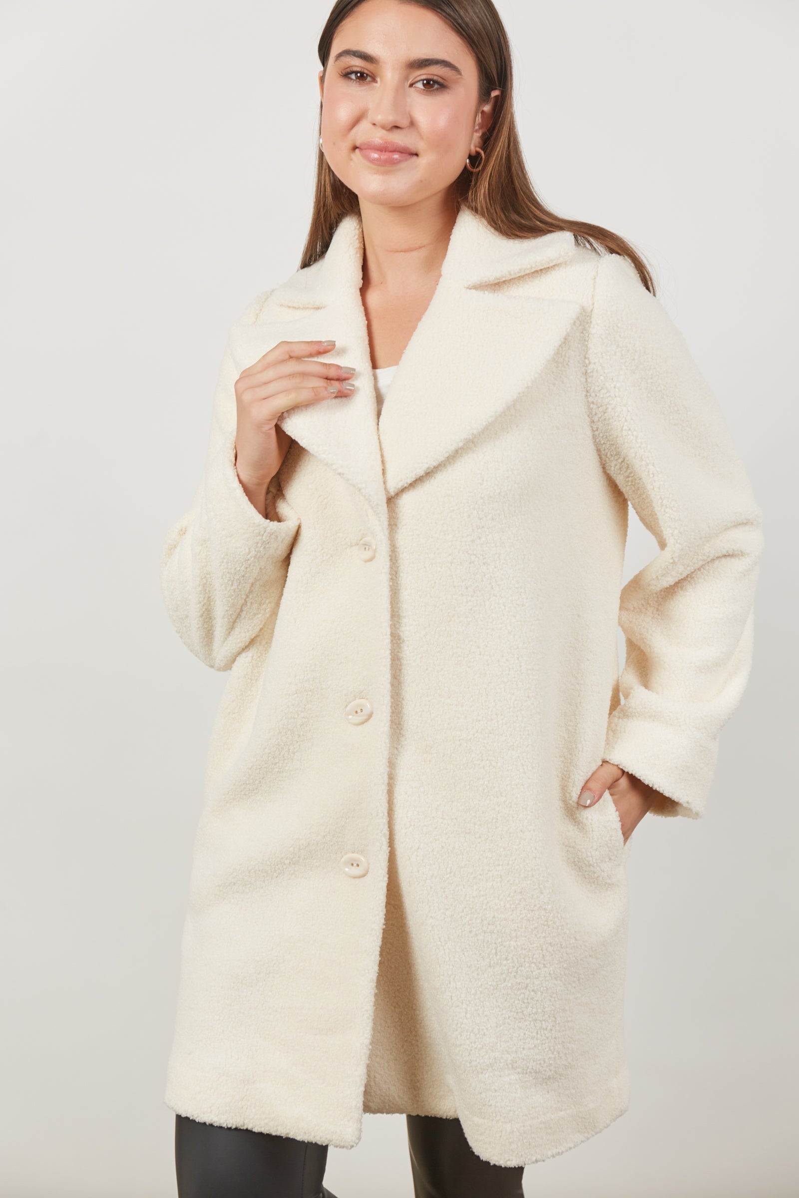 Allure Coat - Creme - Isle of Mine Clothing - Jacket