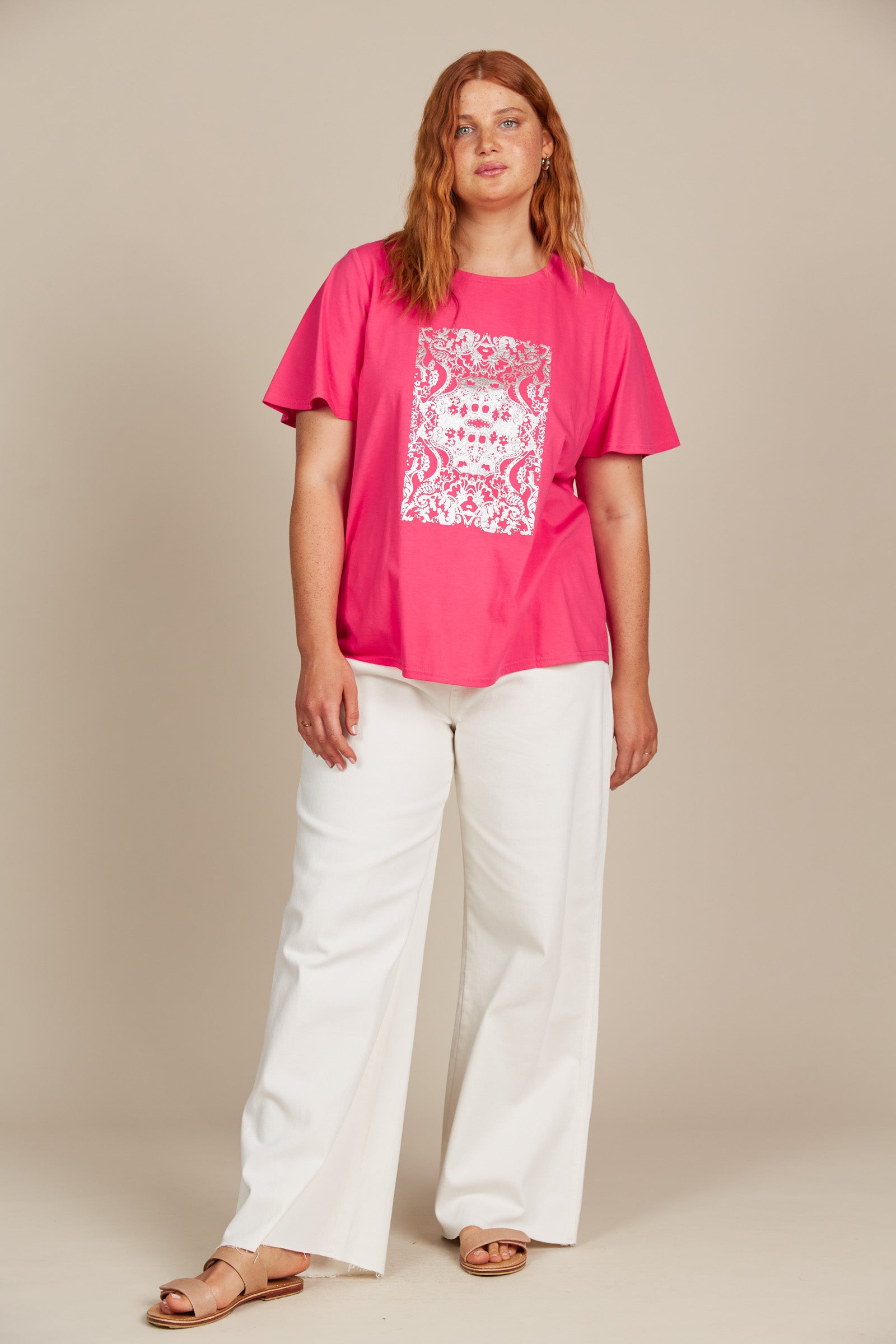 Esme Tshirt - Raspberry