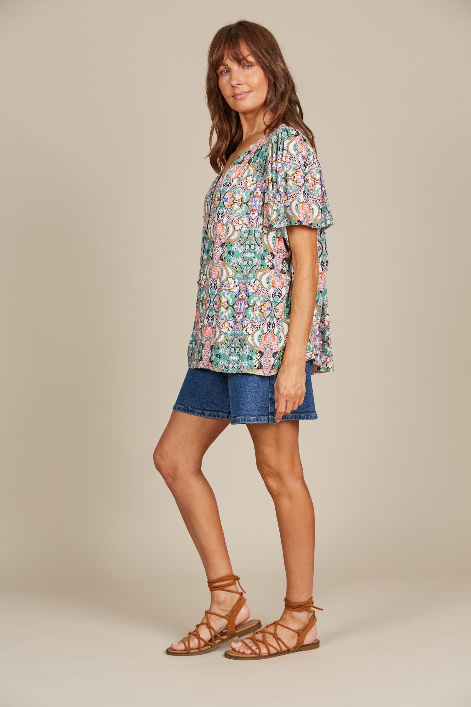 Esme Blouse - Lotus Fleuron