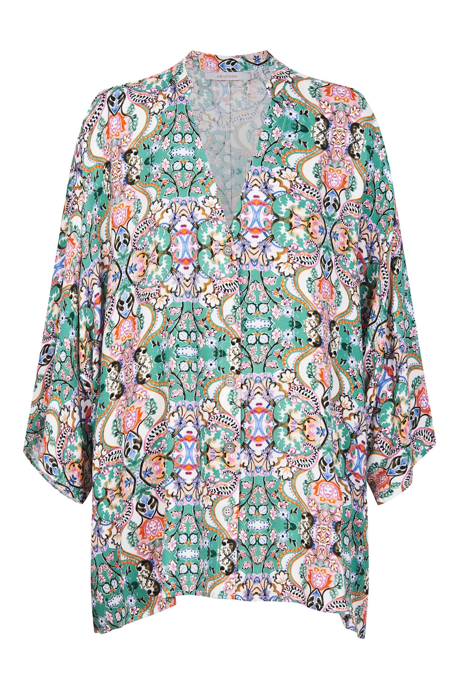 Esme Relaxed Top - Lotus Fleuron