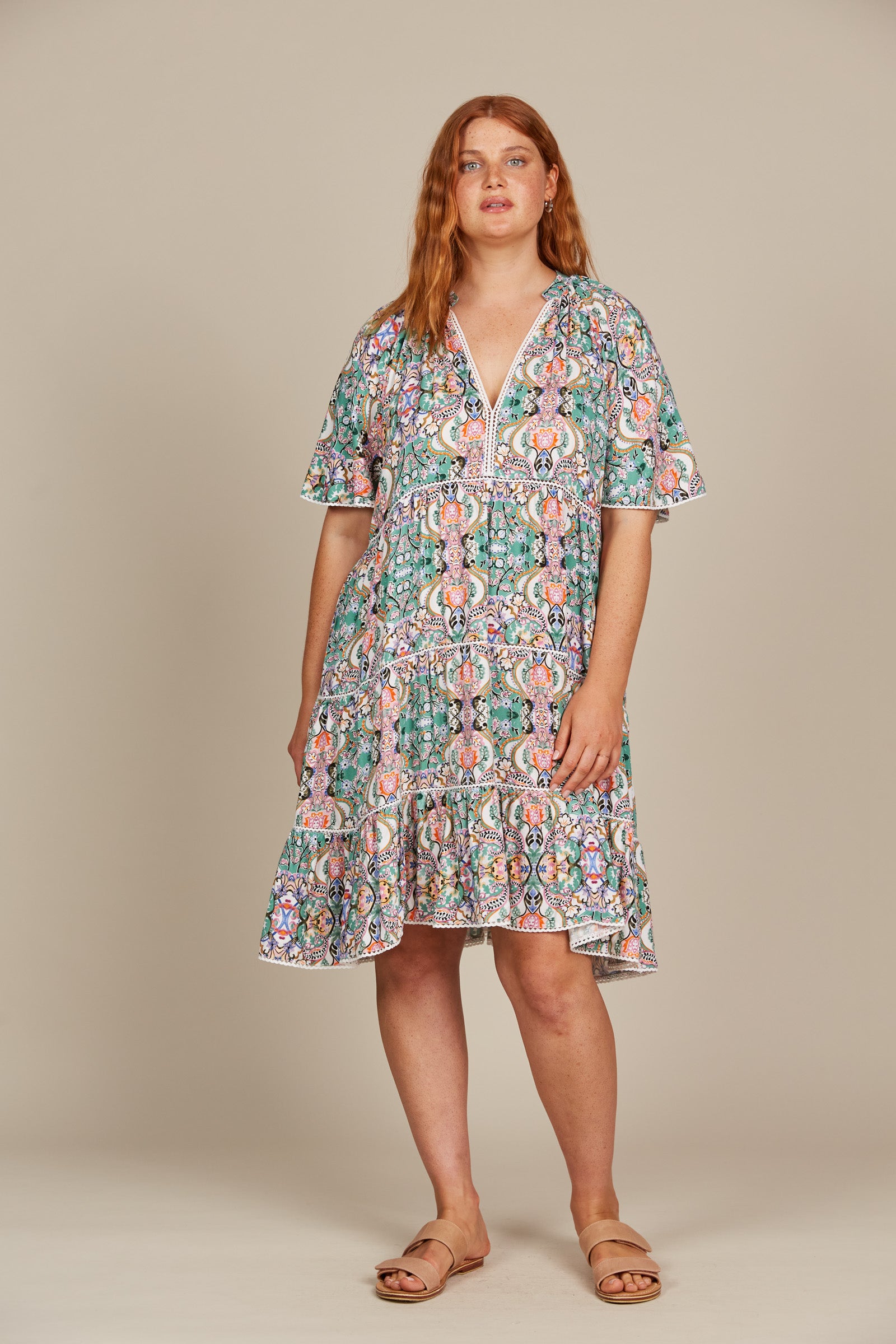Esme Dress - Lotus Fleuron