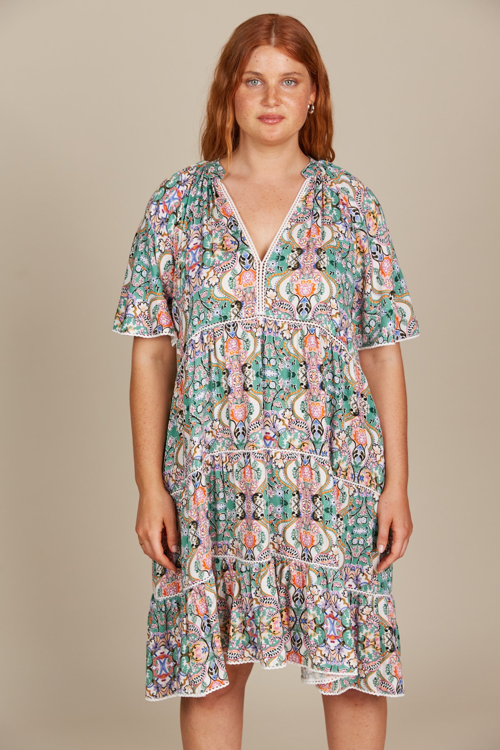 Esme Dress - Lotus Fleuron