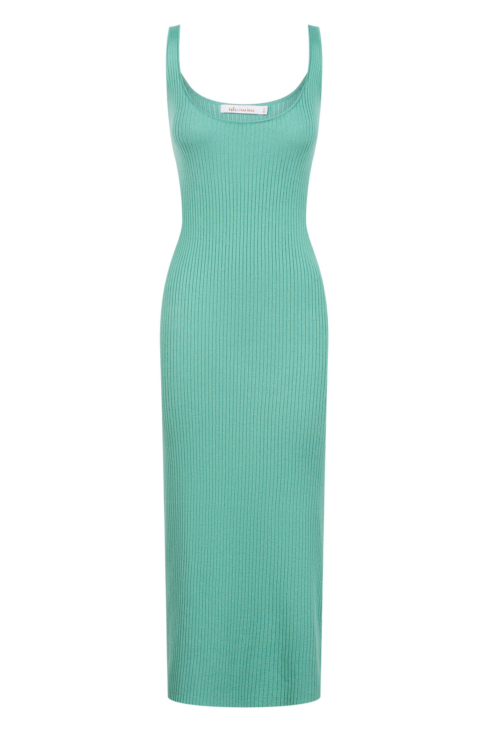 Adele Tank Dress - Seafoam - Isle of Mine Clothing - Knit Dress Mid