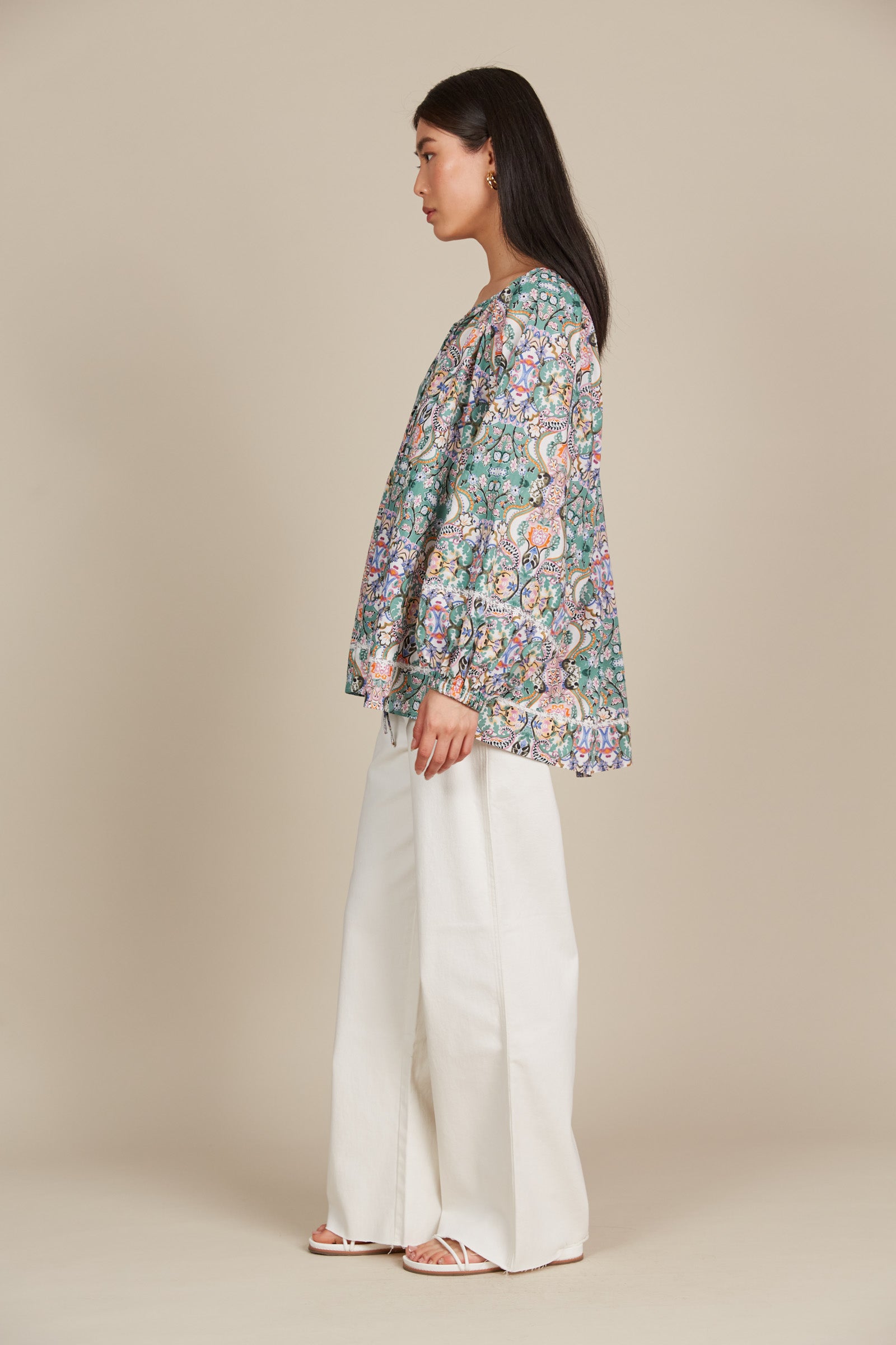 Remi Blouse - Lotus Fleuron