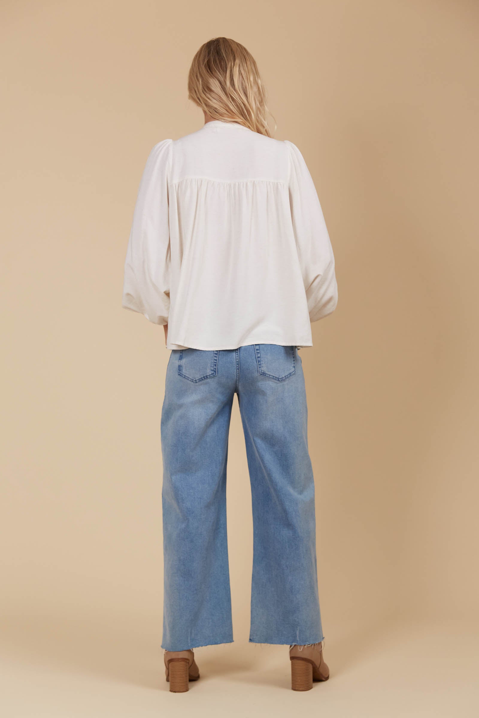 Aphrodite Blouse - Canvas