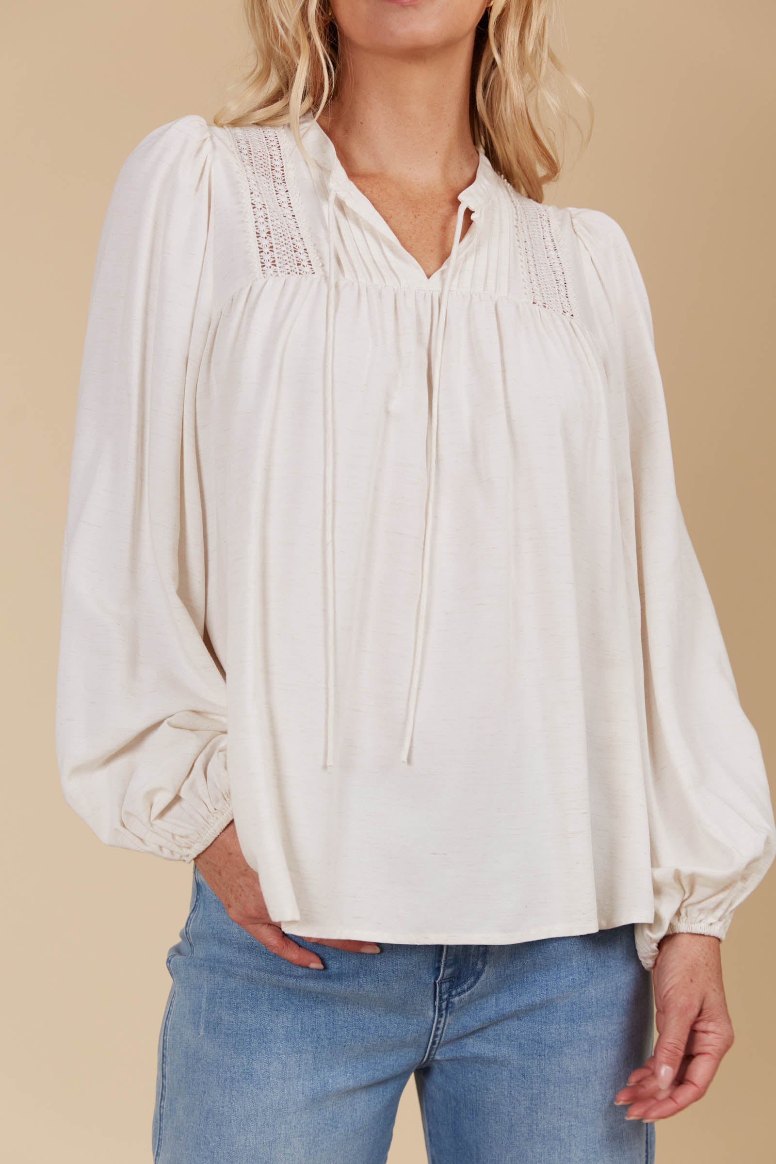 Aphrodite Blouse - Canvas