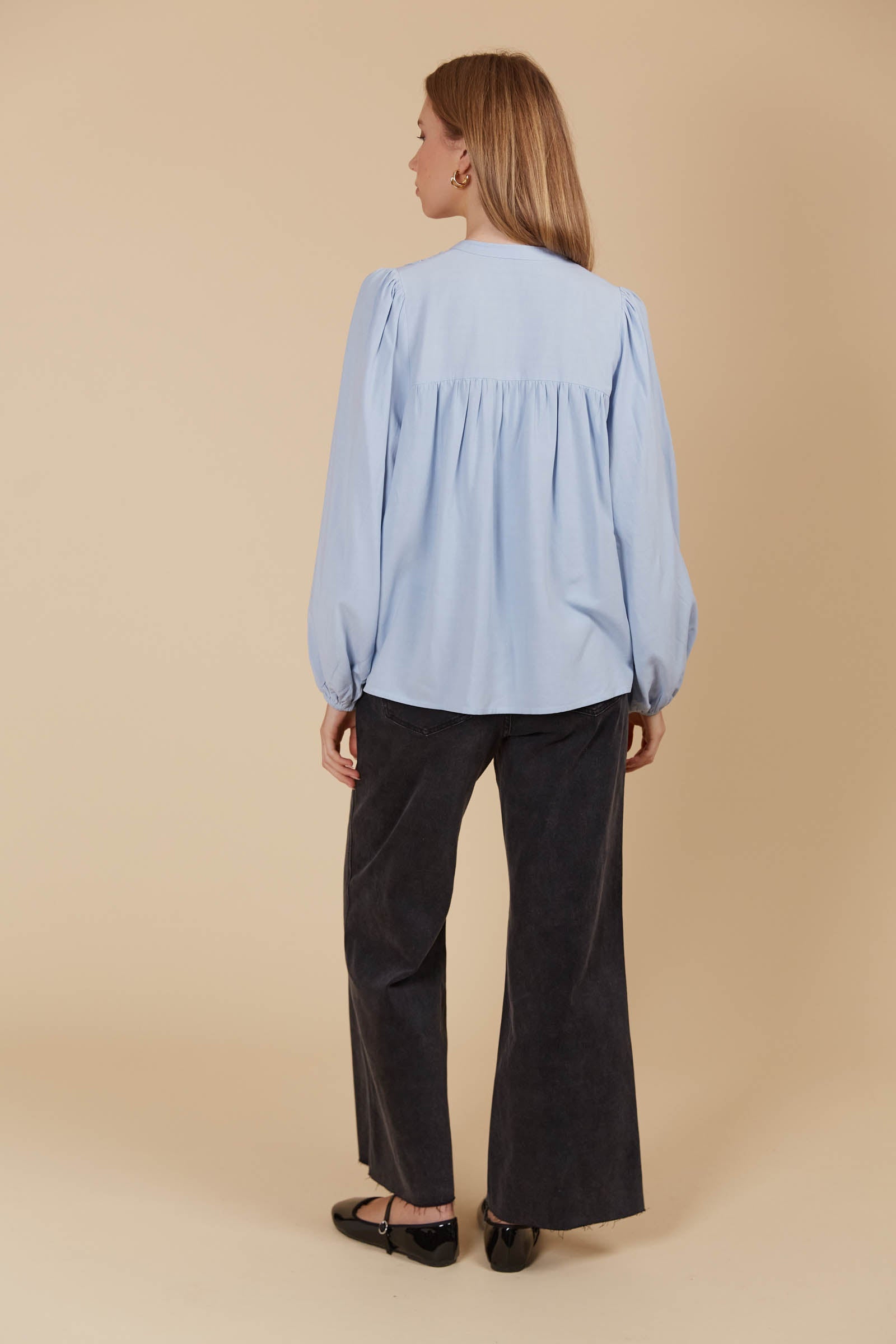 Aphrodite Blouse - Sky
