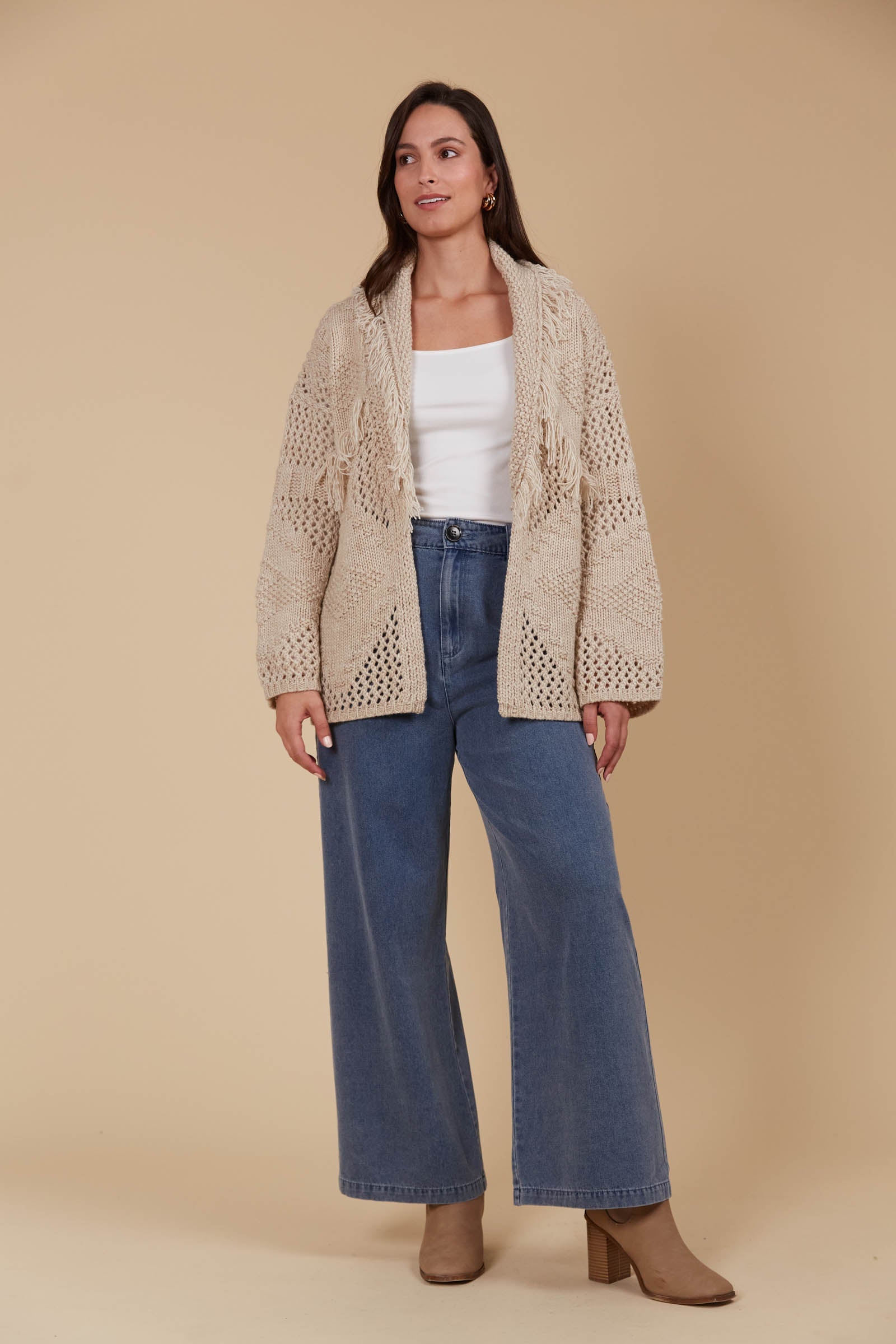 Luna Cardigan - Canvas