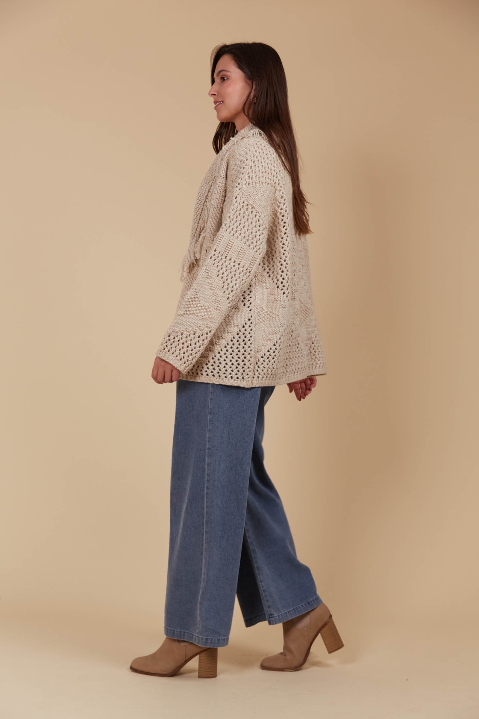 Luna Cardigan - Canvas