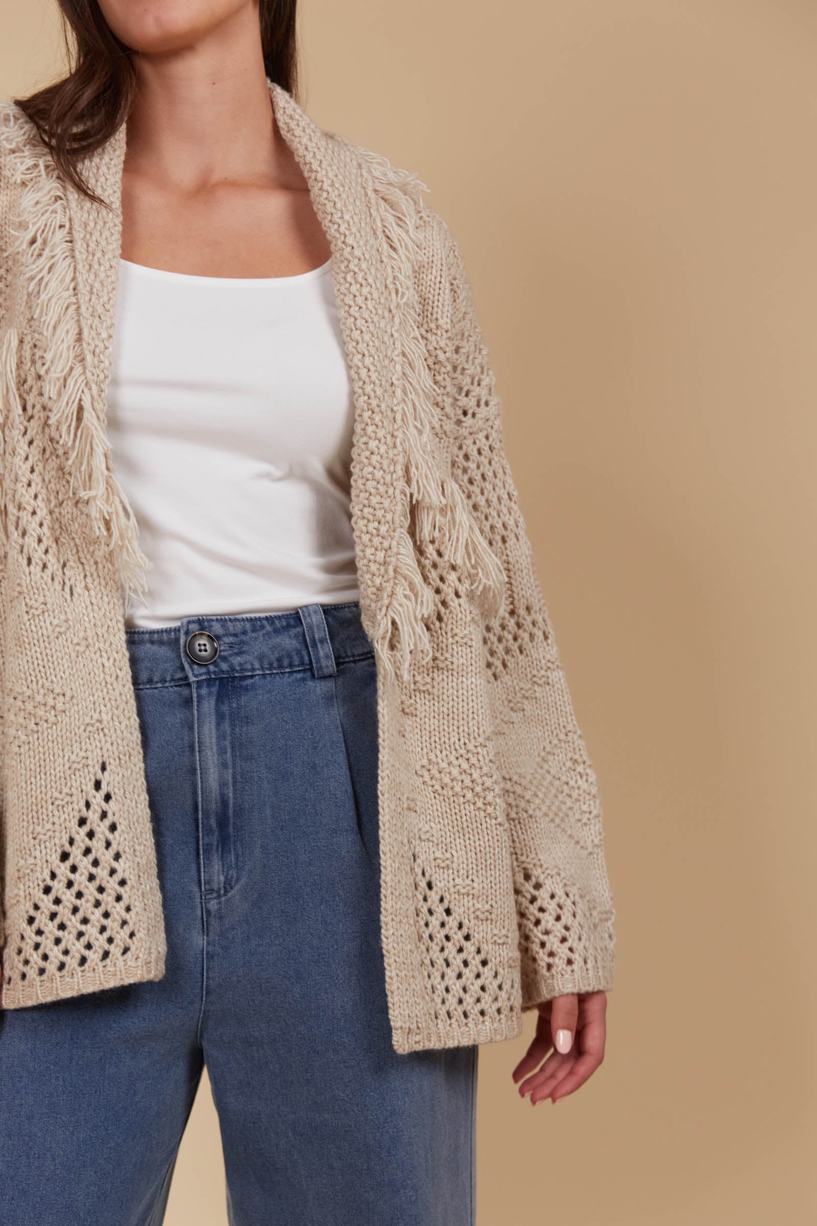 Luna Cardigan - Canvas