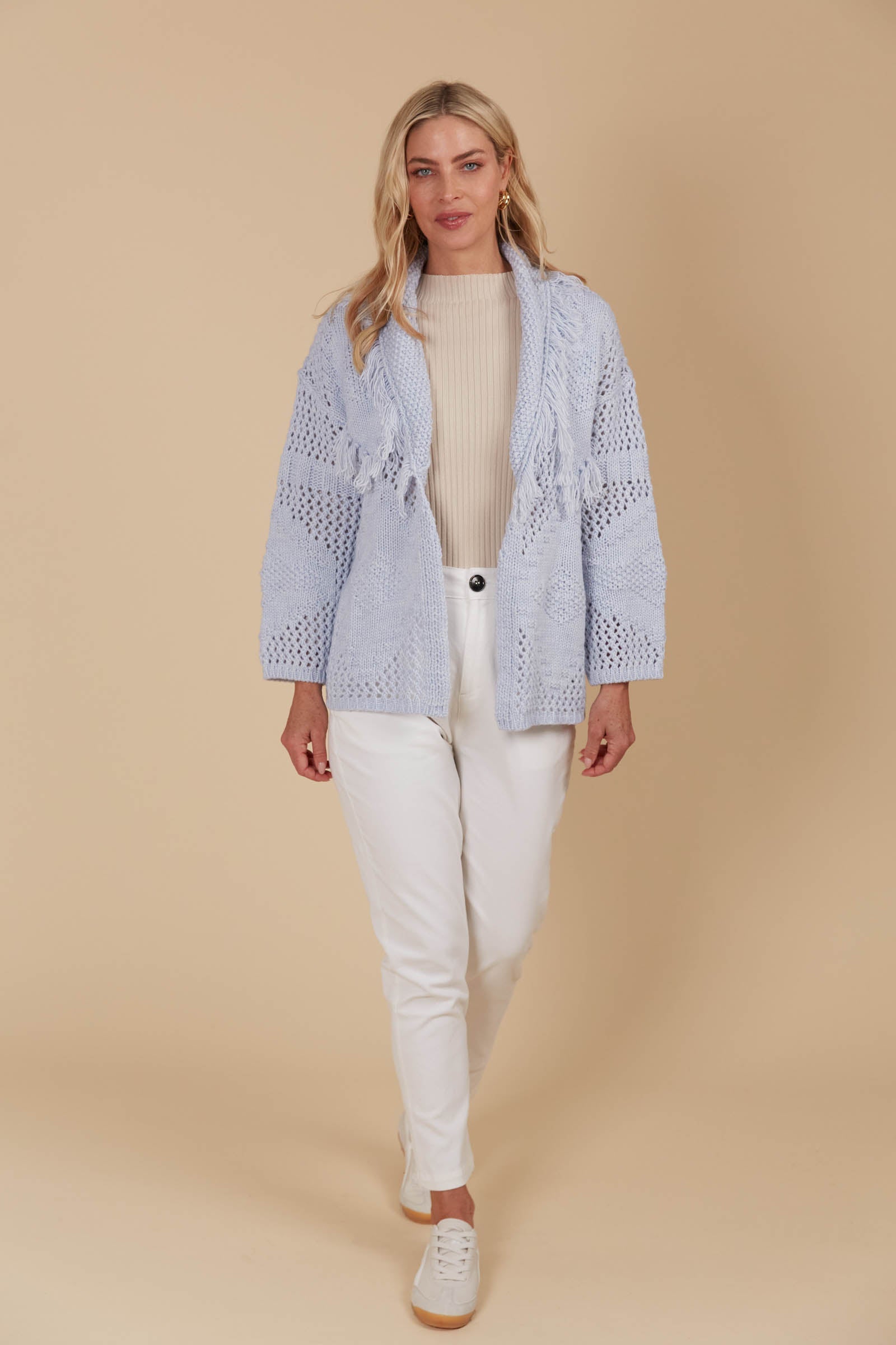 Luna Cardigan - Sky