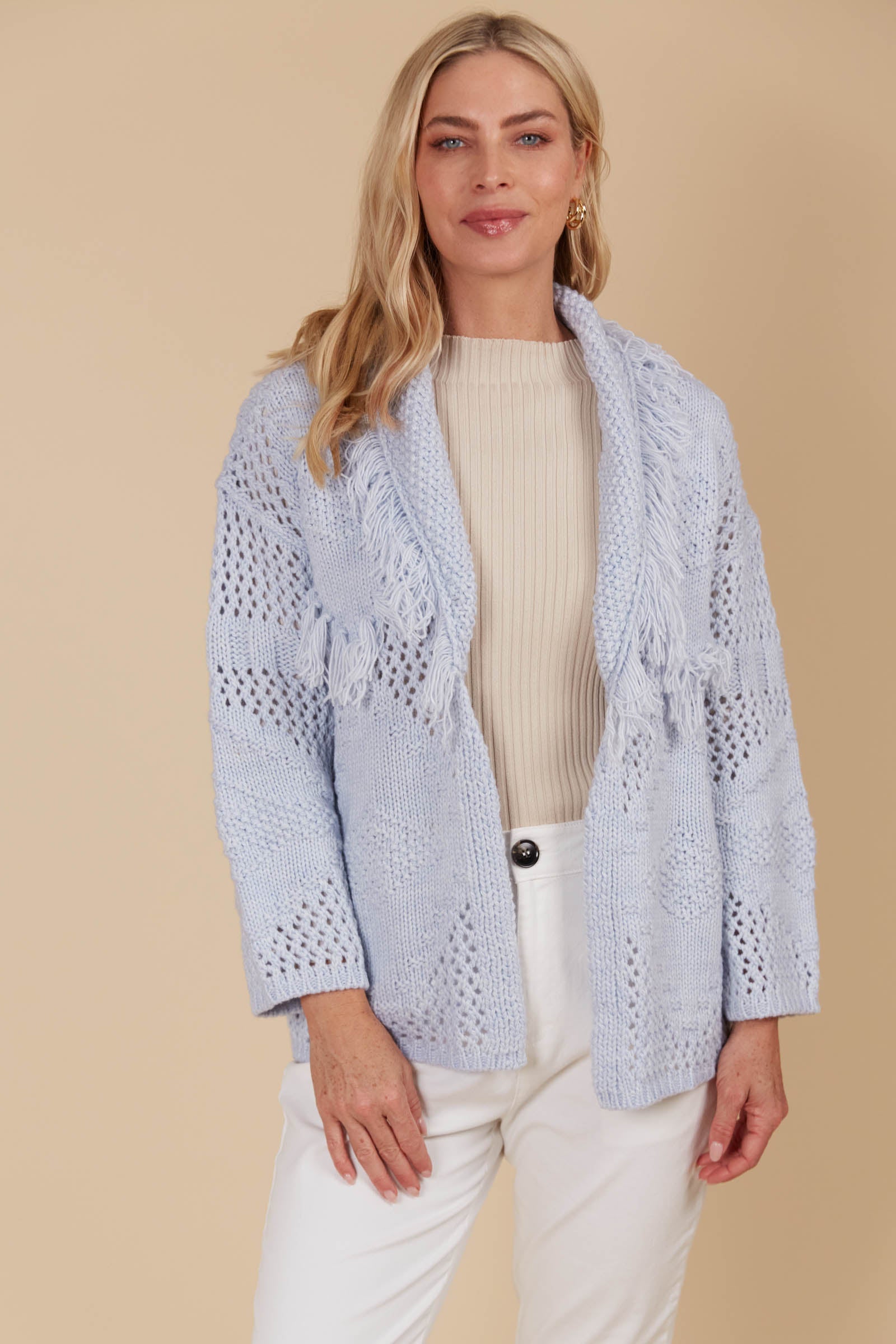 Luna Cardigan - Sky