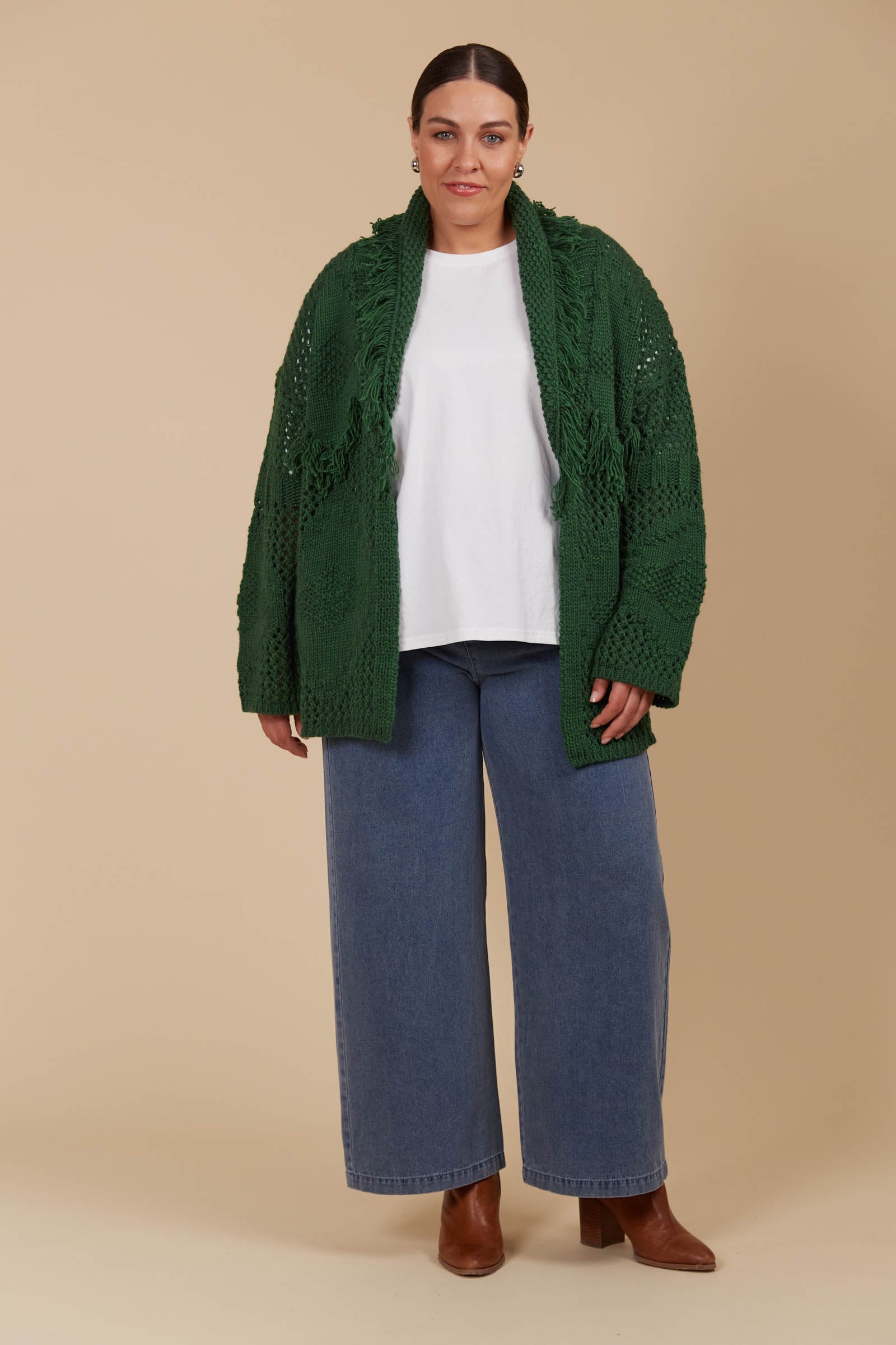 Luna Cardigan - Pine