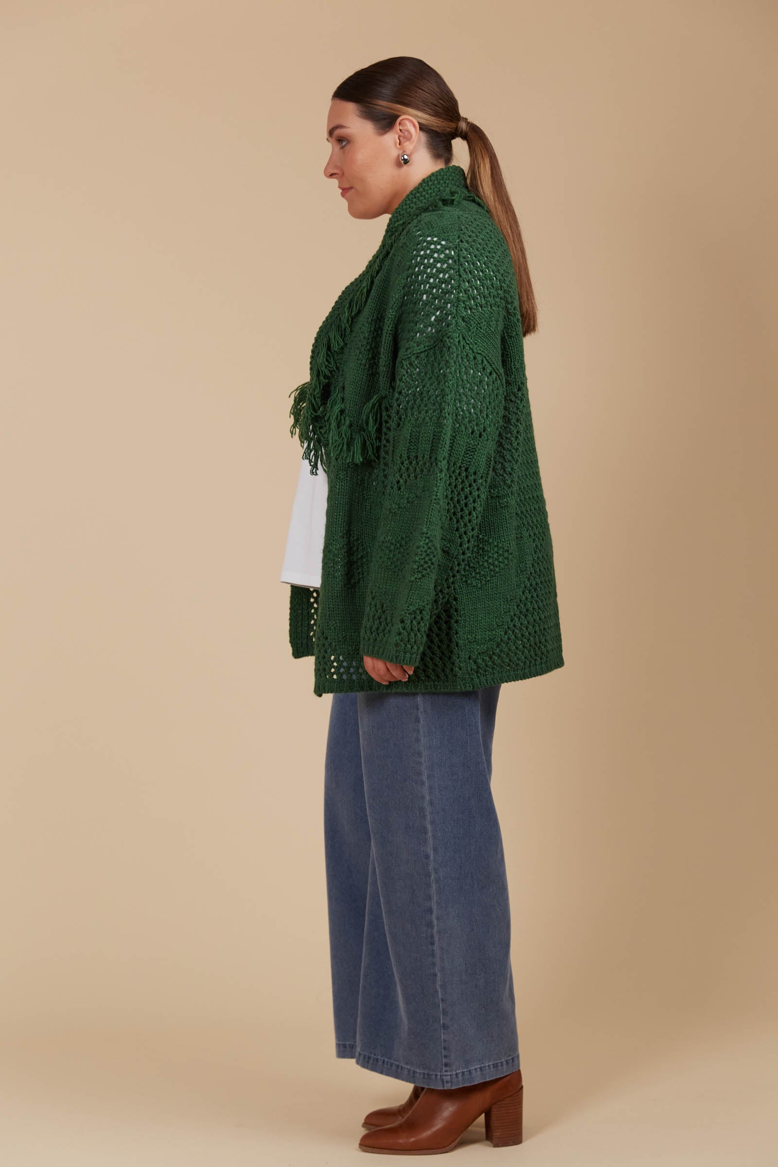 Luna Cardigan - Pine