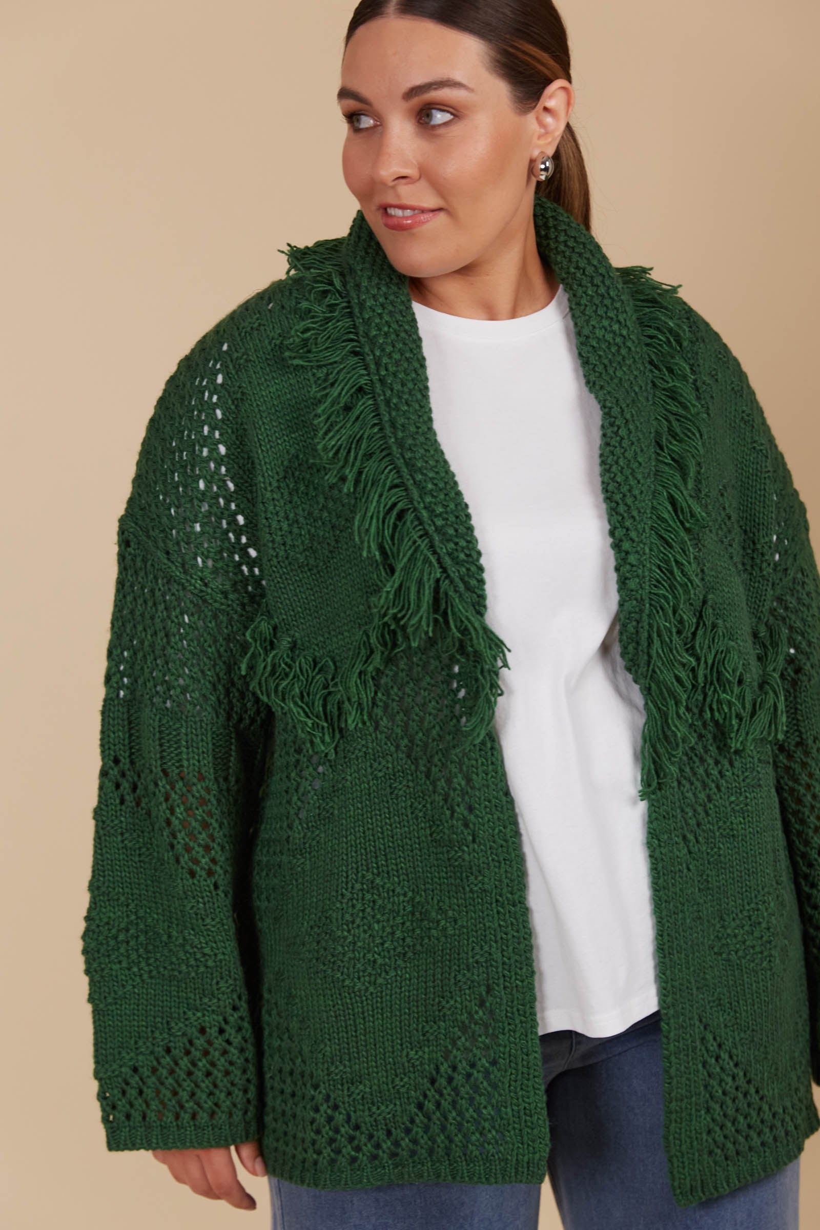 Luna Cardigan - Pine