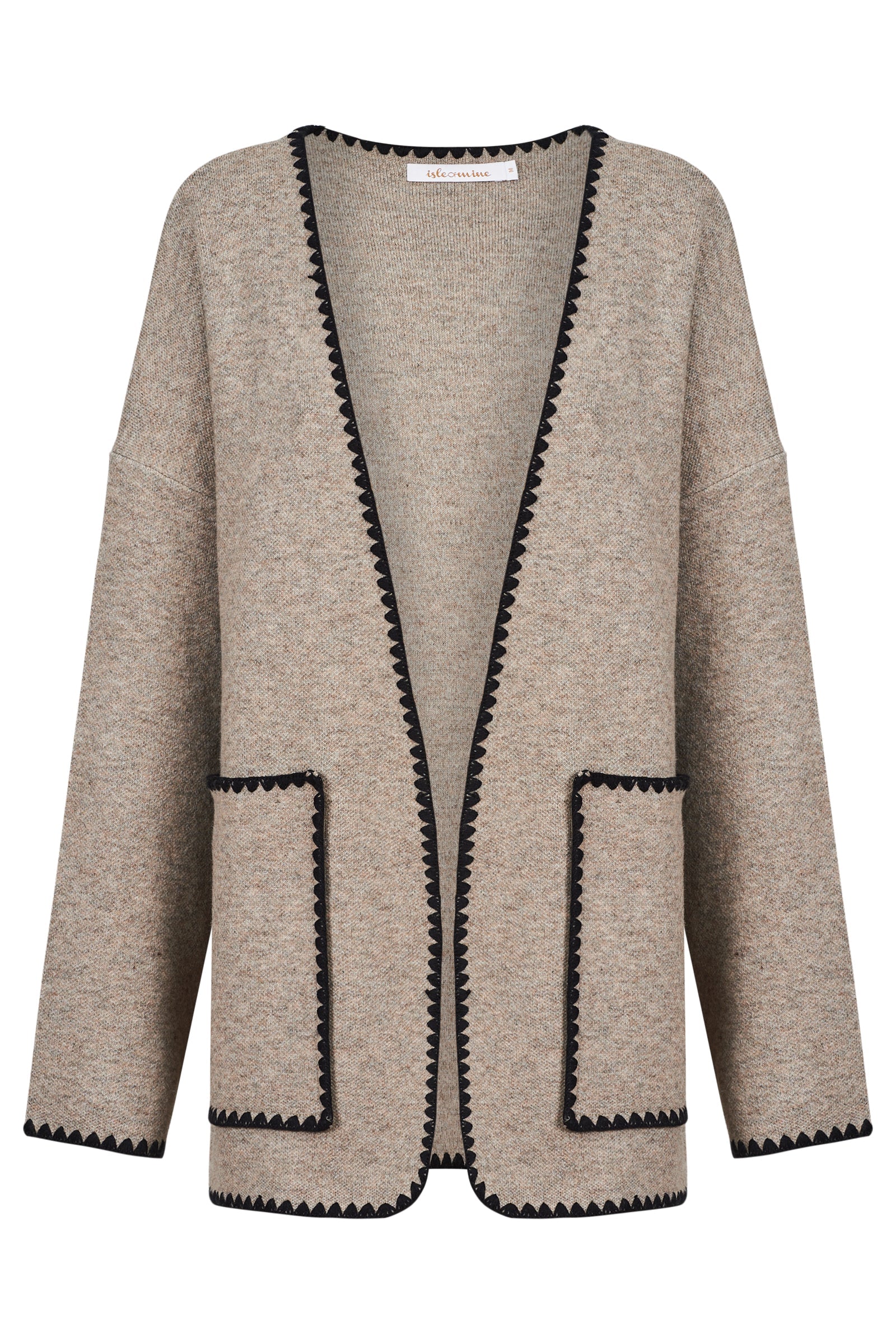 Athena Cardigan - Taupe