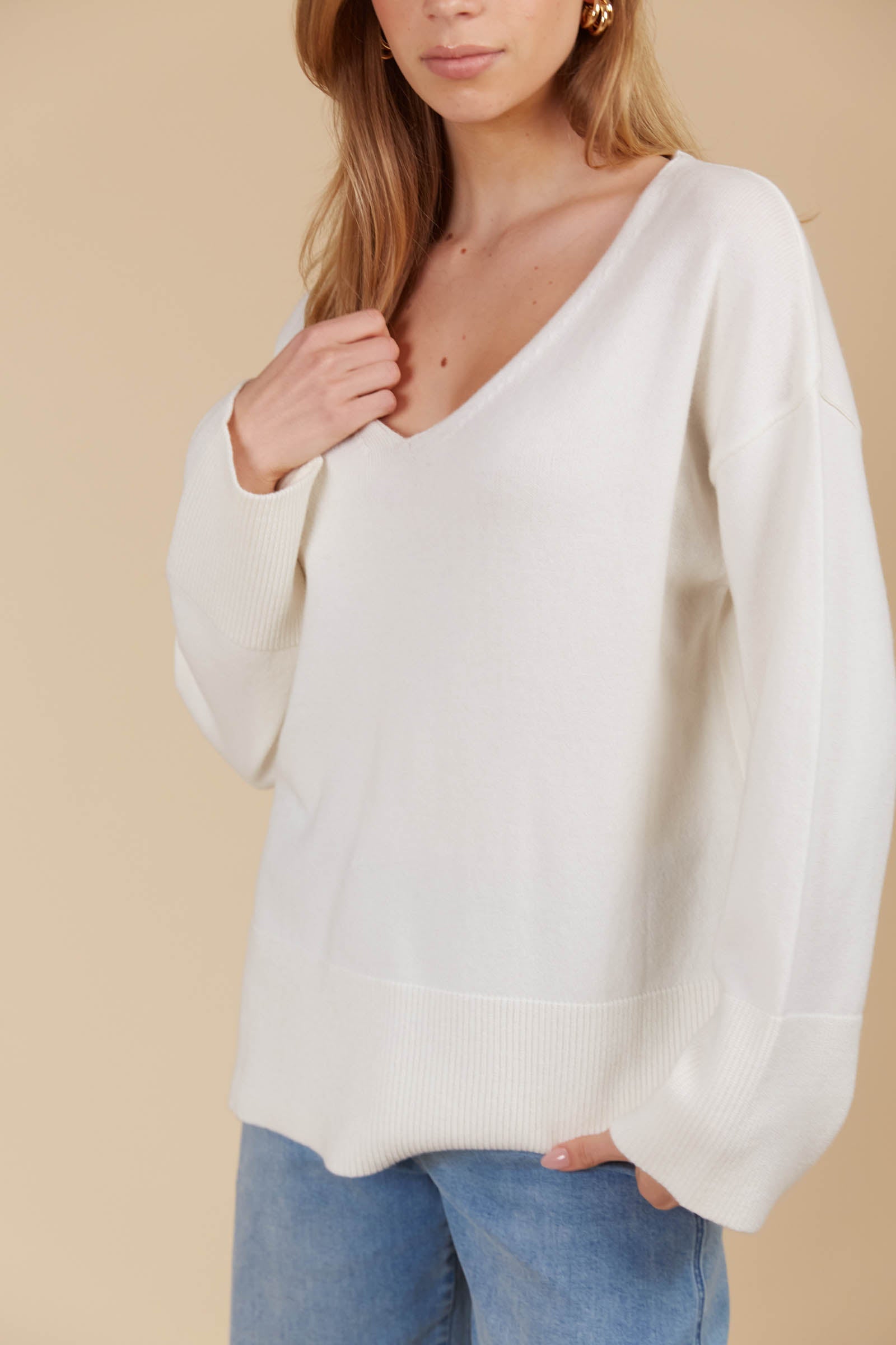 Selene Jumper - Ivory