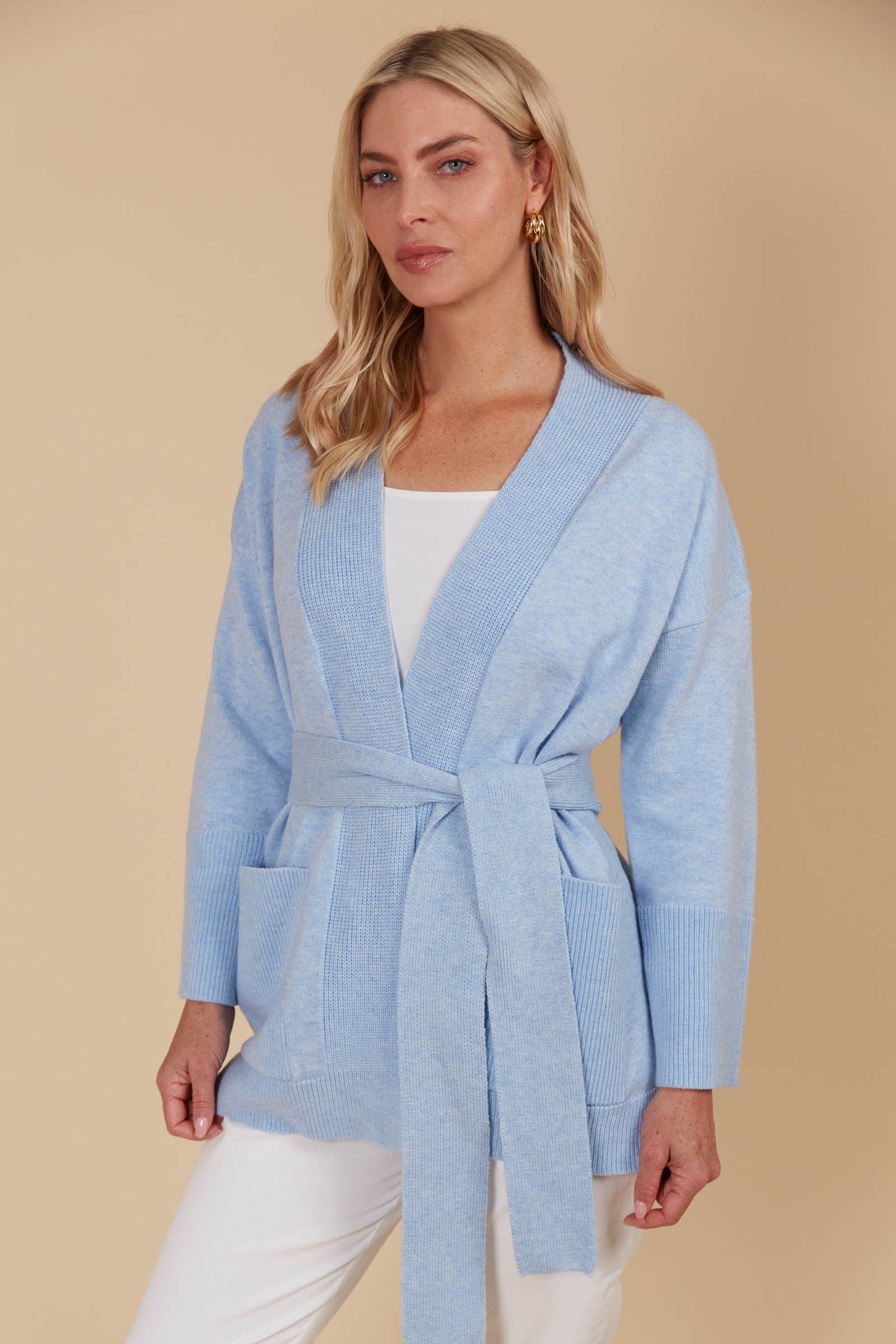 Selene Cardigan - Sky