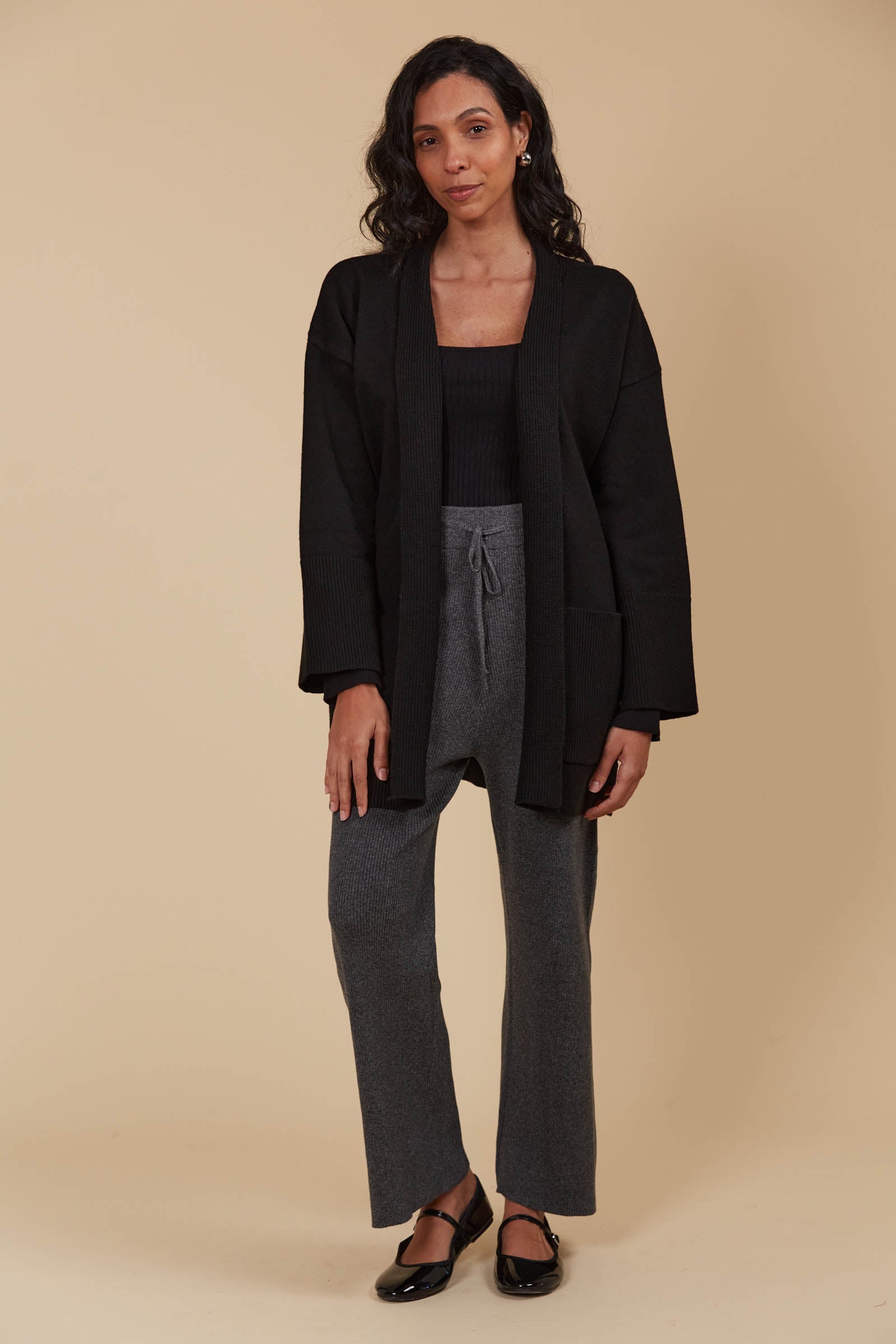 Selene Cardigan - Onyx