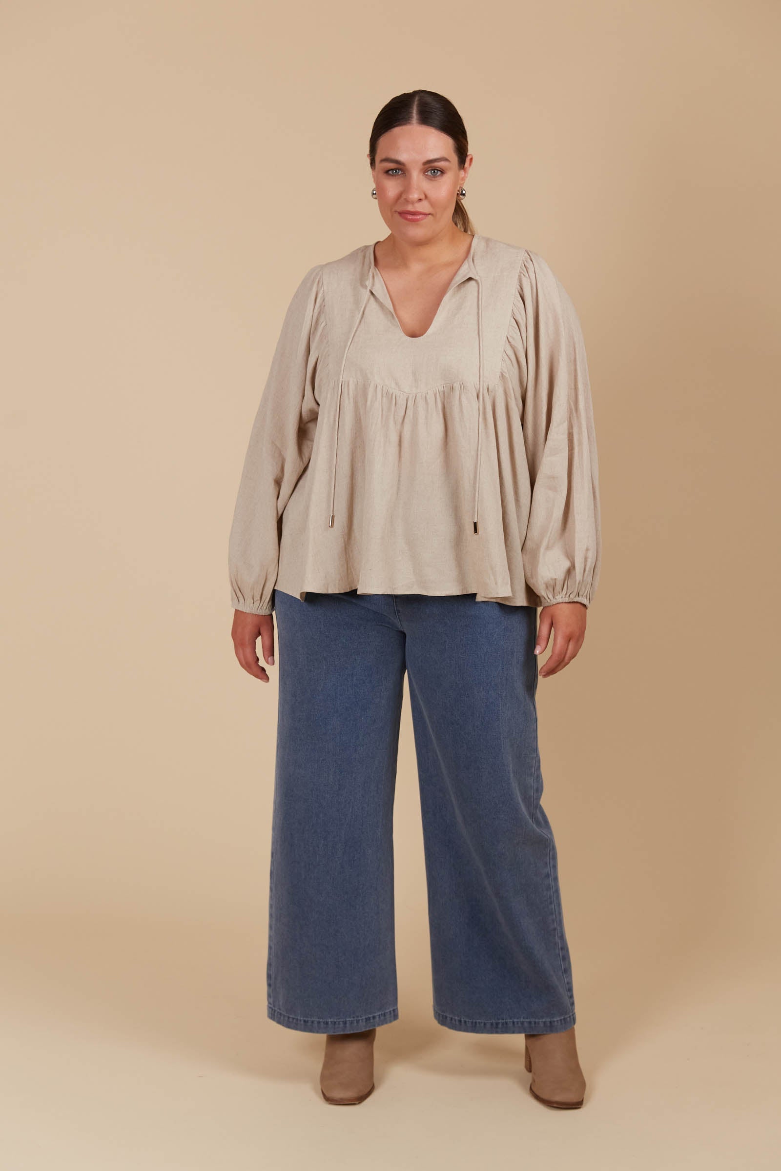 Venus Blouse - Canvas