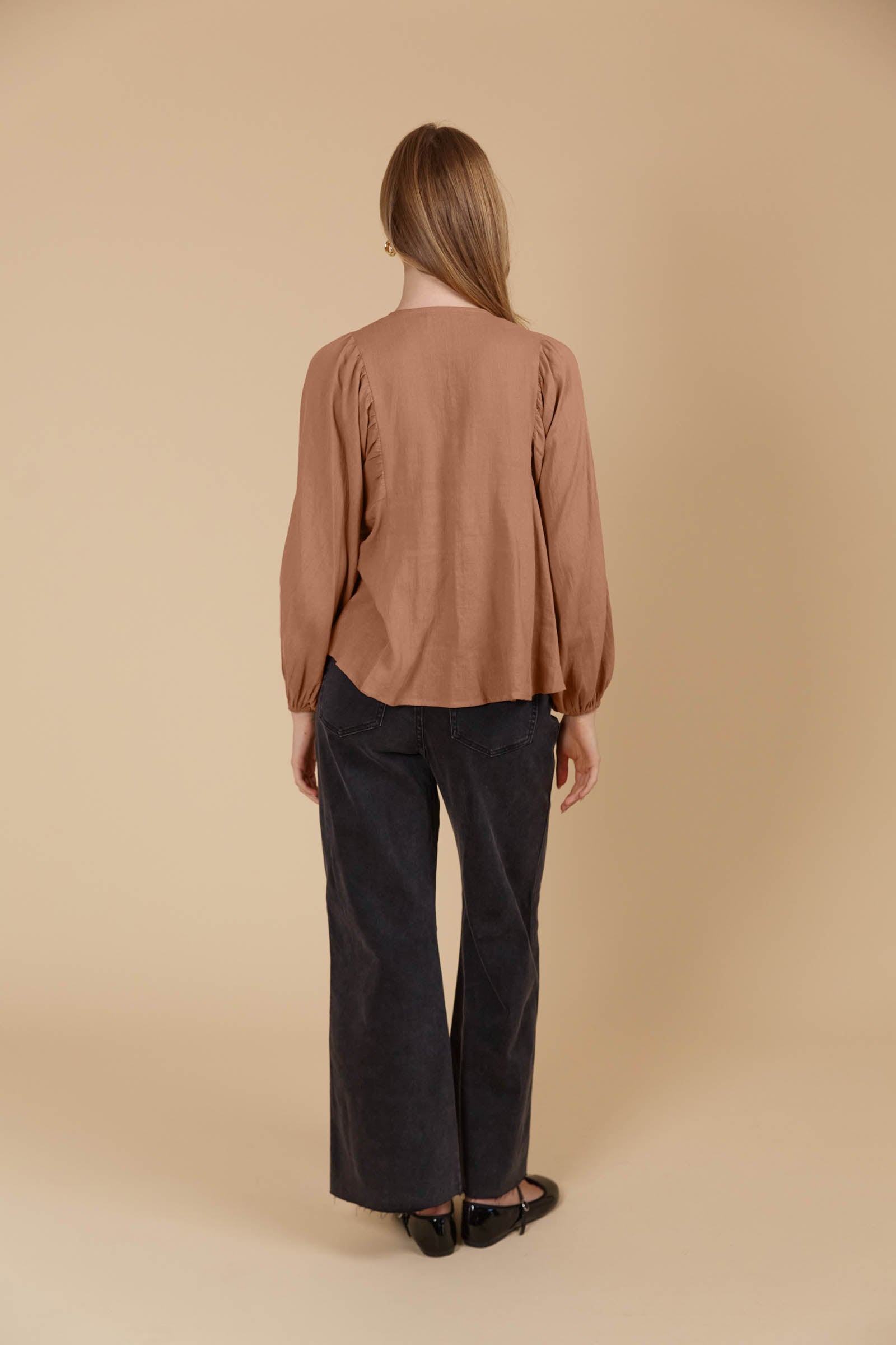 Venus Blouse - Toffee