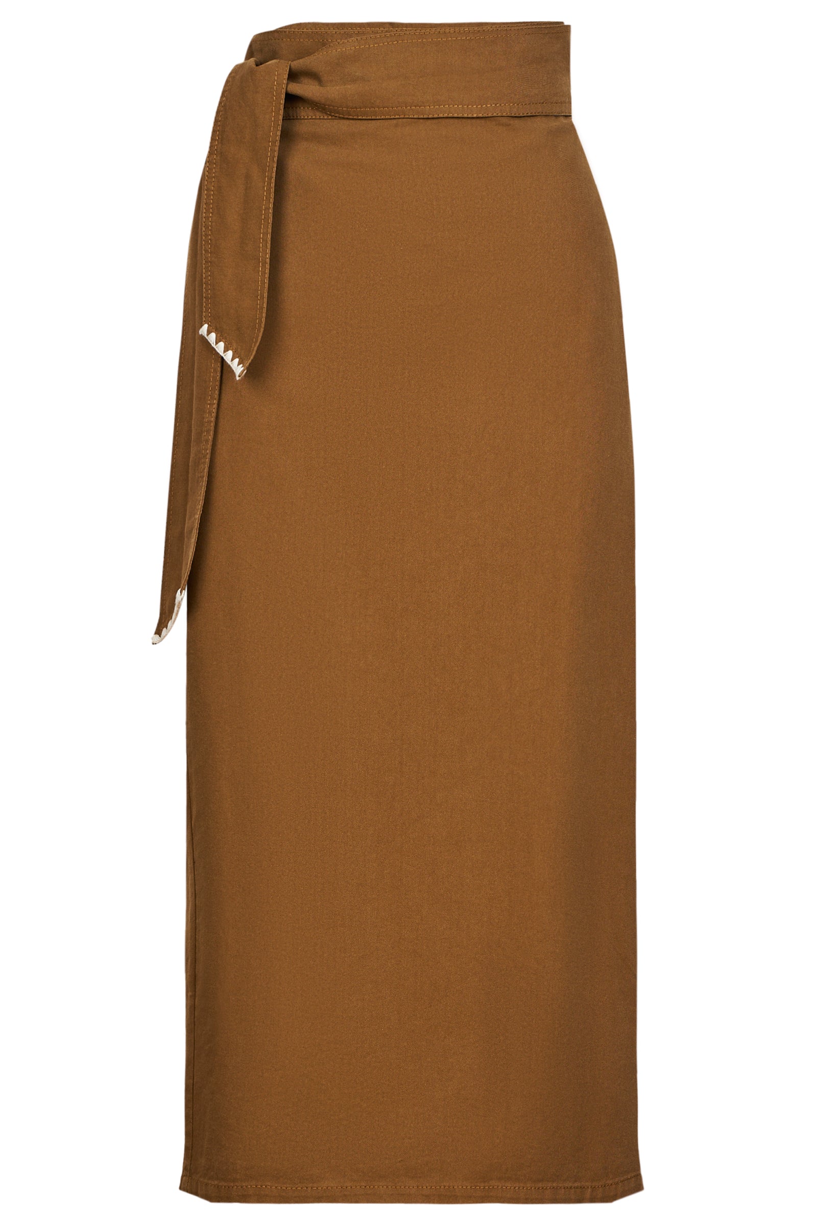 Freya Wrap Skirt - Toffee