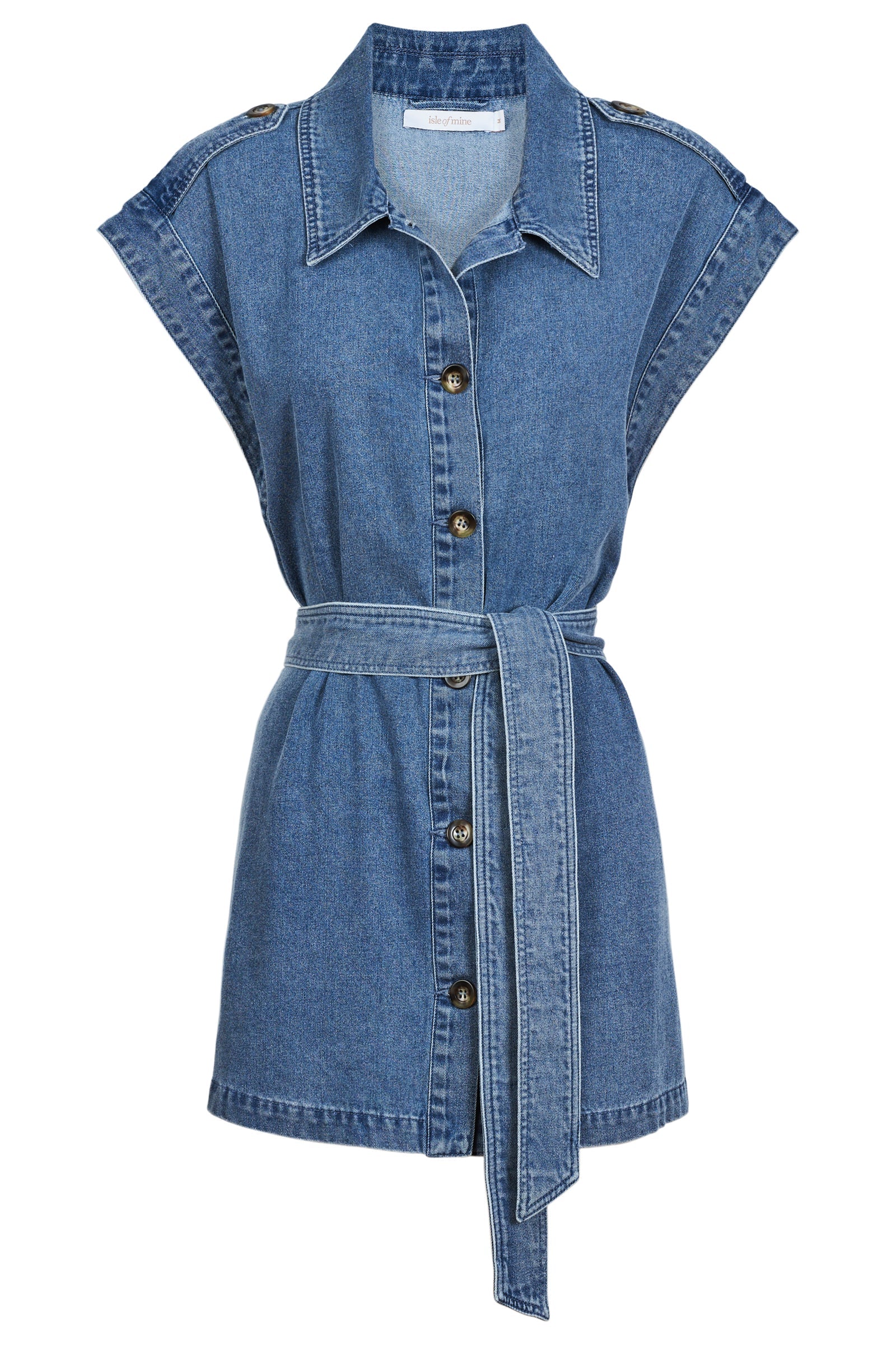Freya Vest - Denim